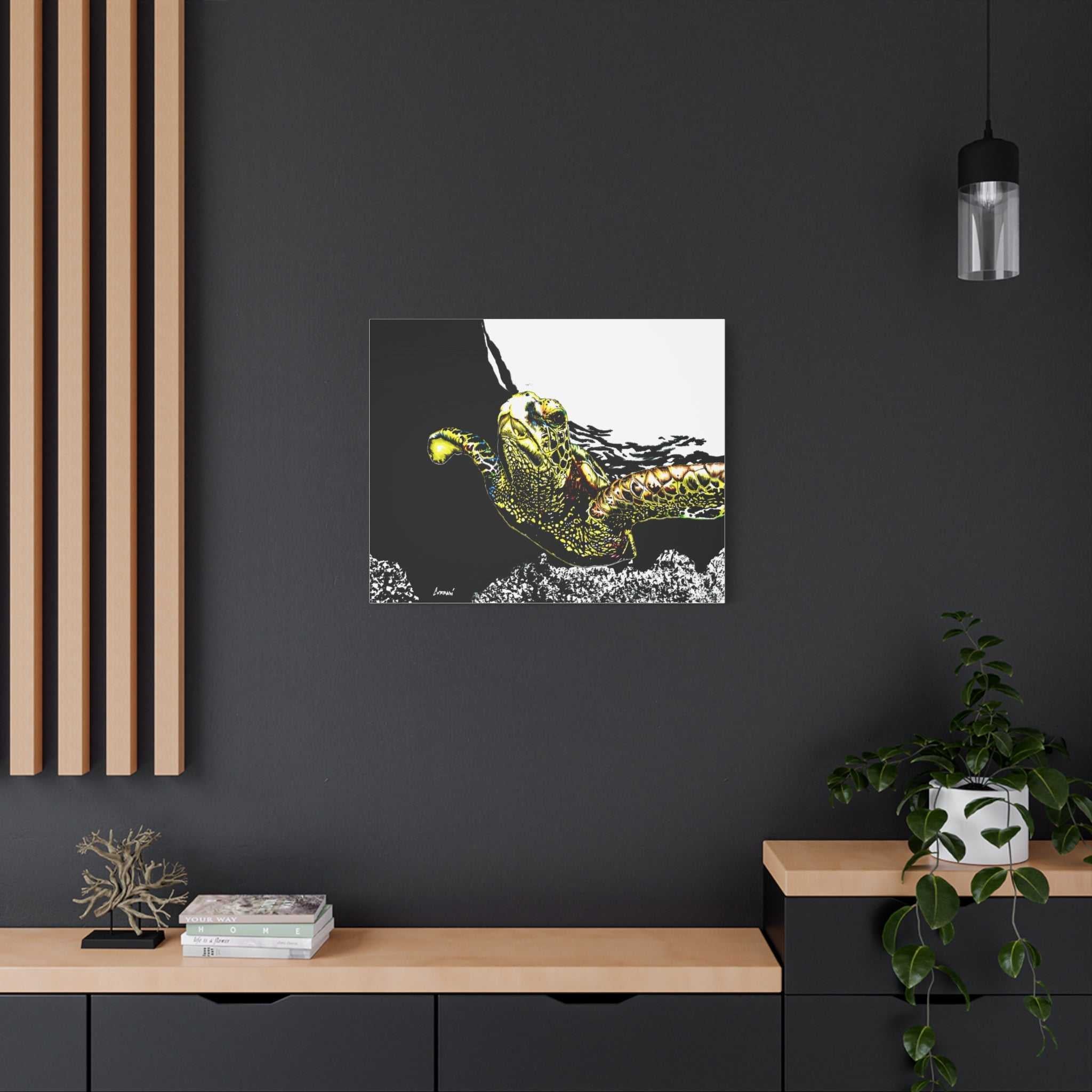 Discover the beauty of Sea Turtle Art Print of my Original hand drawn art - a stunning addition to your home decor! Shop now for a one-of-a-kind piece.