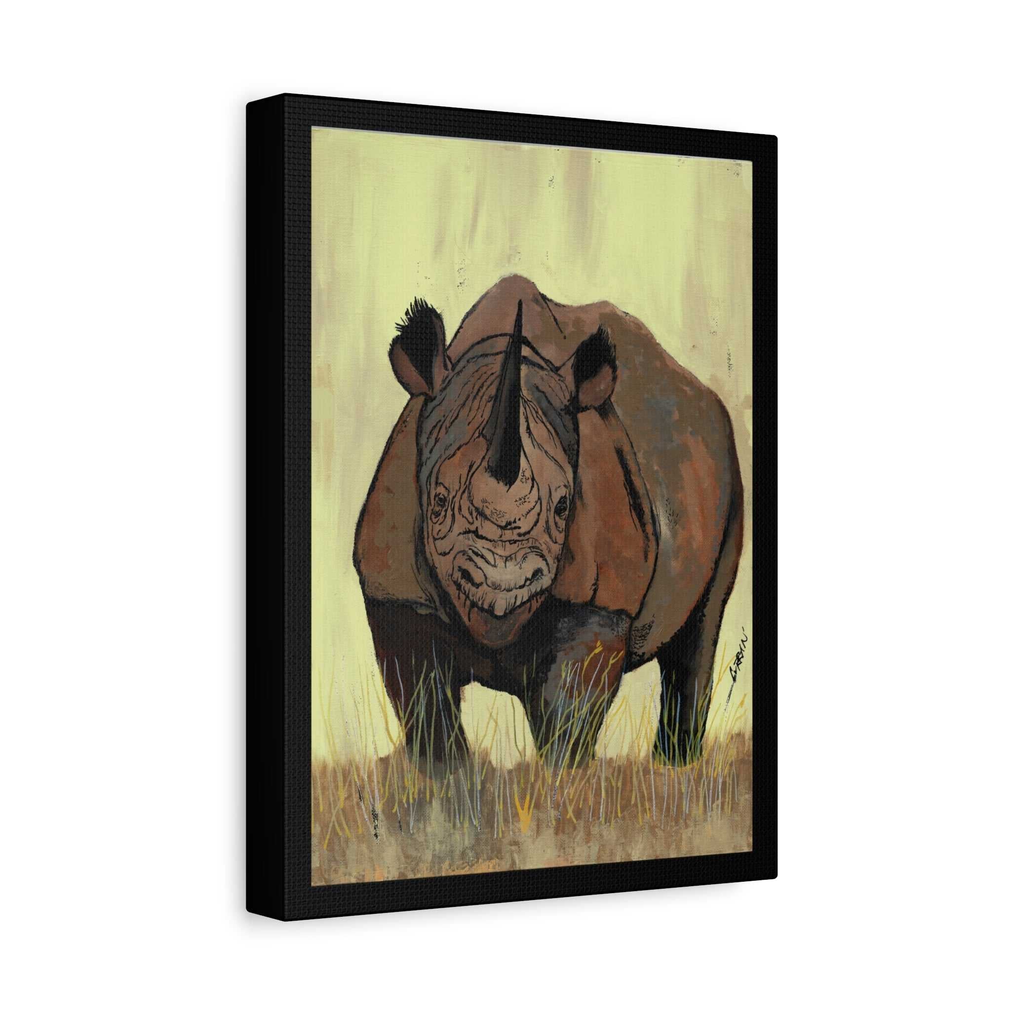 Transform your space with our stunning Rhino Wall Art Print of the Original, hand drawn wall art of a Rhino masterpiece. Elevate your décor now!
