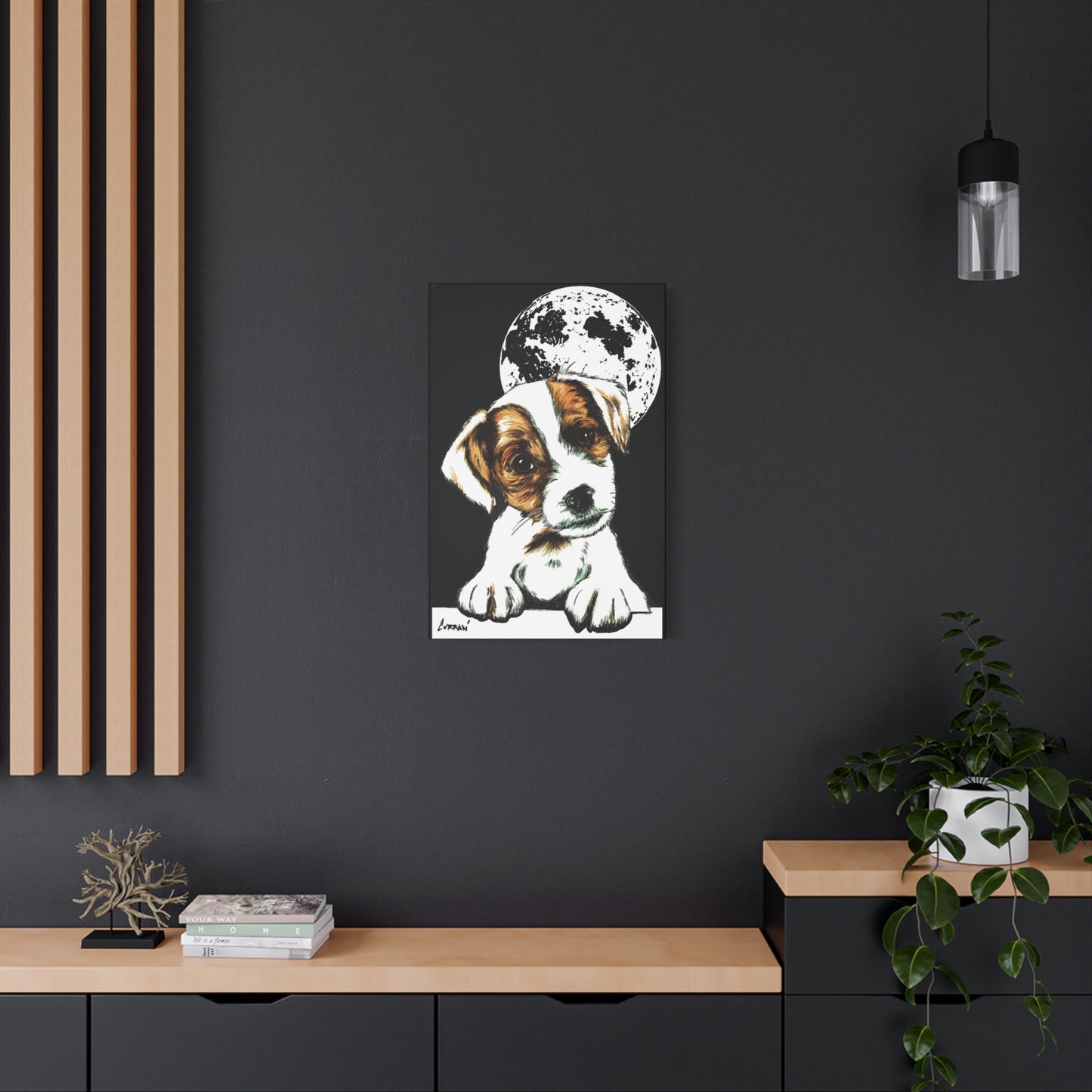 Beagle Wall Art Print of the Original, hand drawn wall art