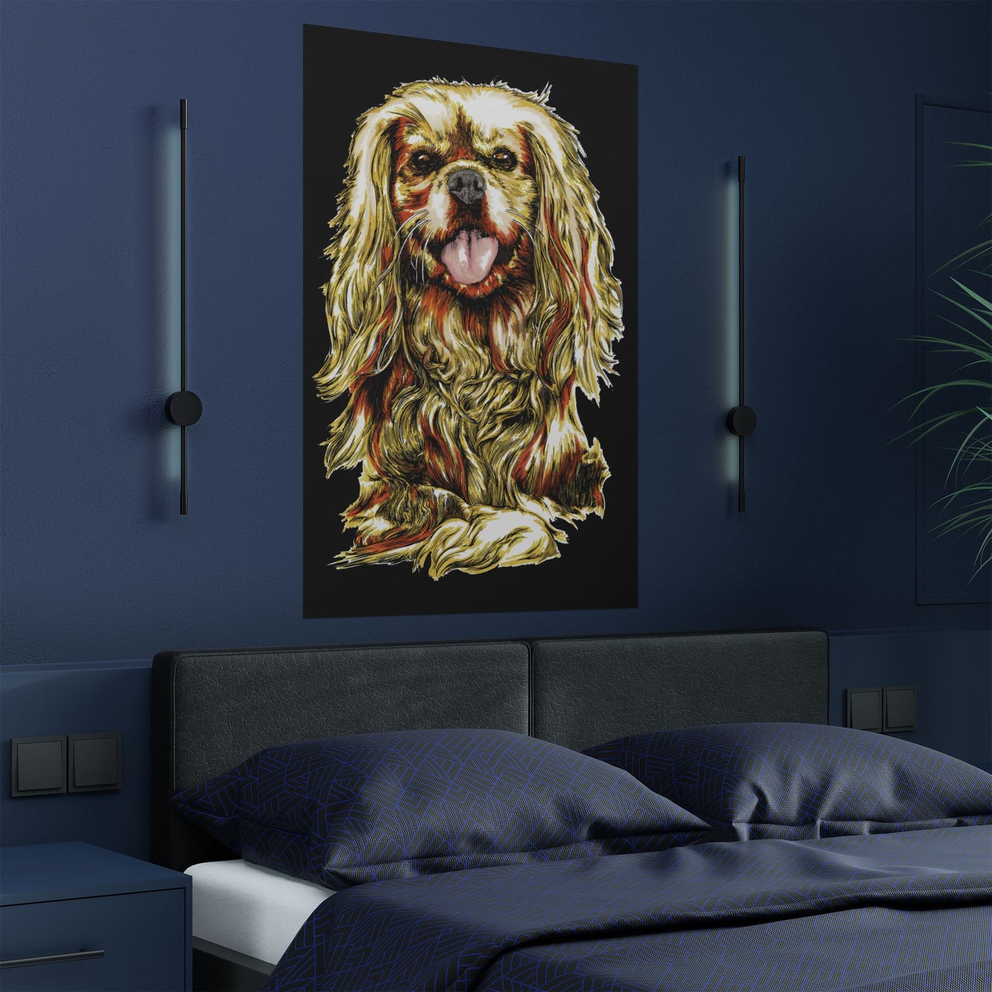 Cocker Spaniel Satin Poster - Art Print