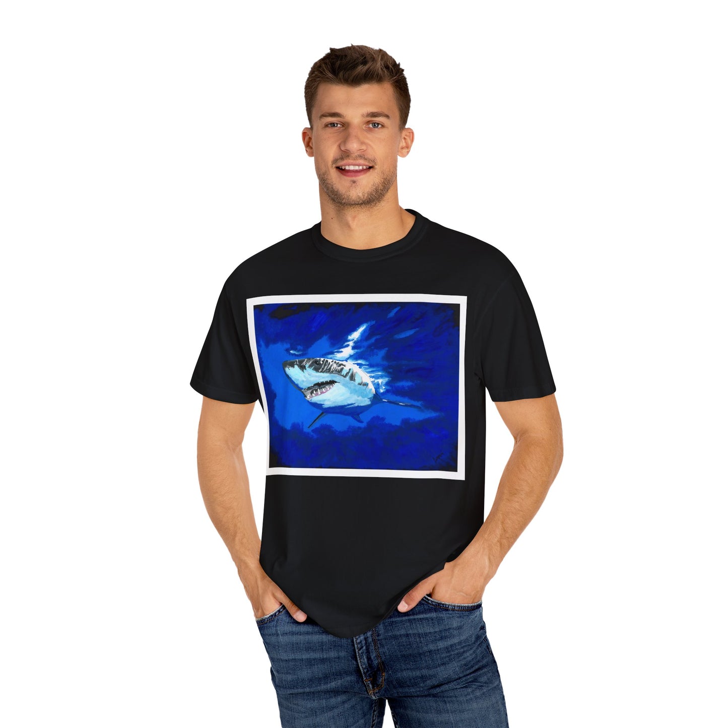 Shark Graphic Unisex T-Shirt - Ocean Adventure Tee