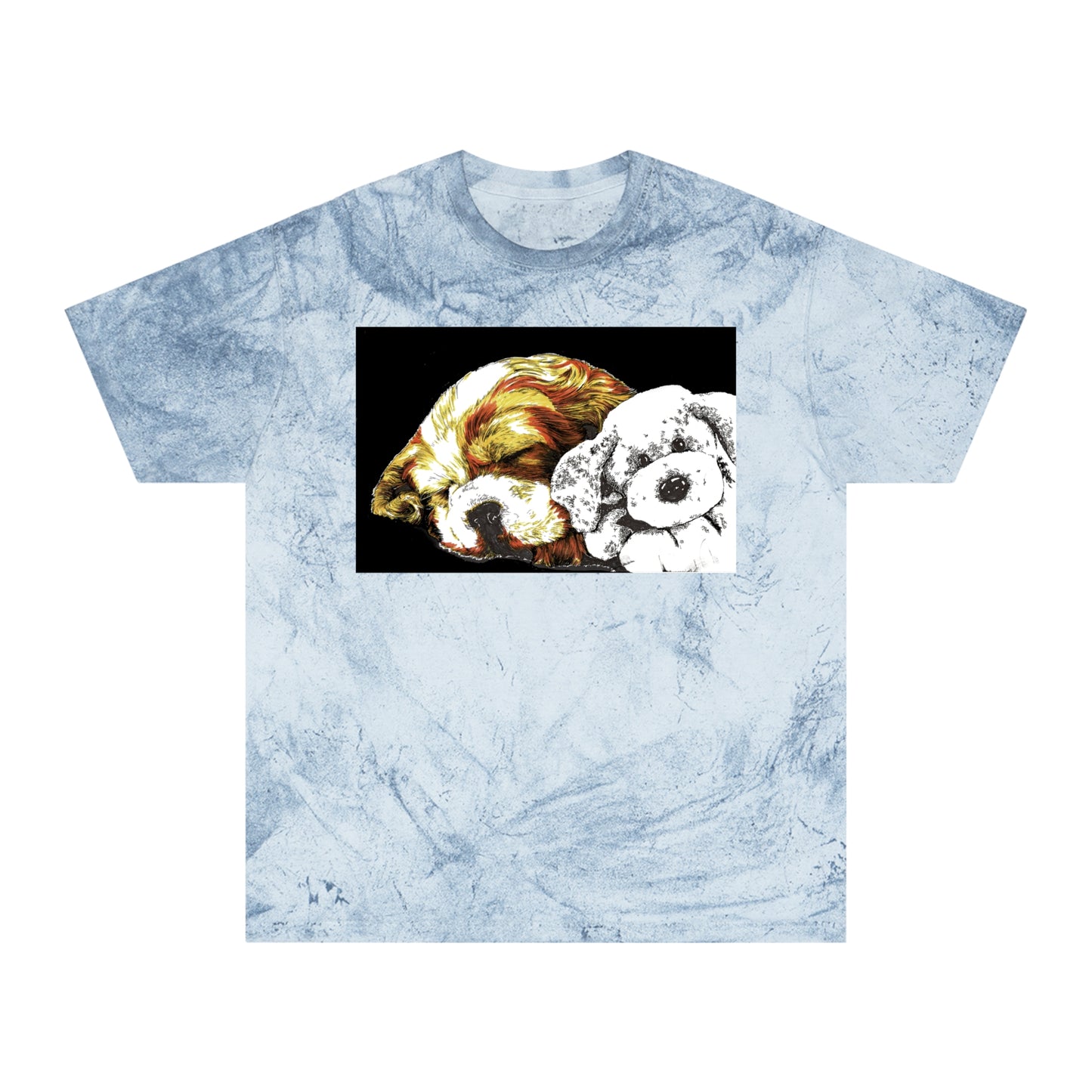 Color Blast Cocker Spaniel Unisex T-Shirt