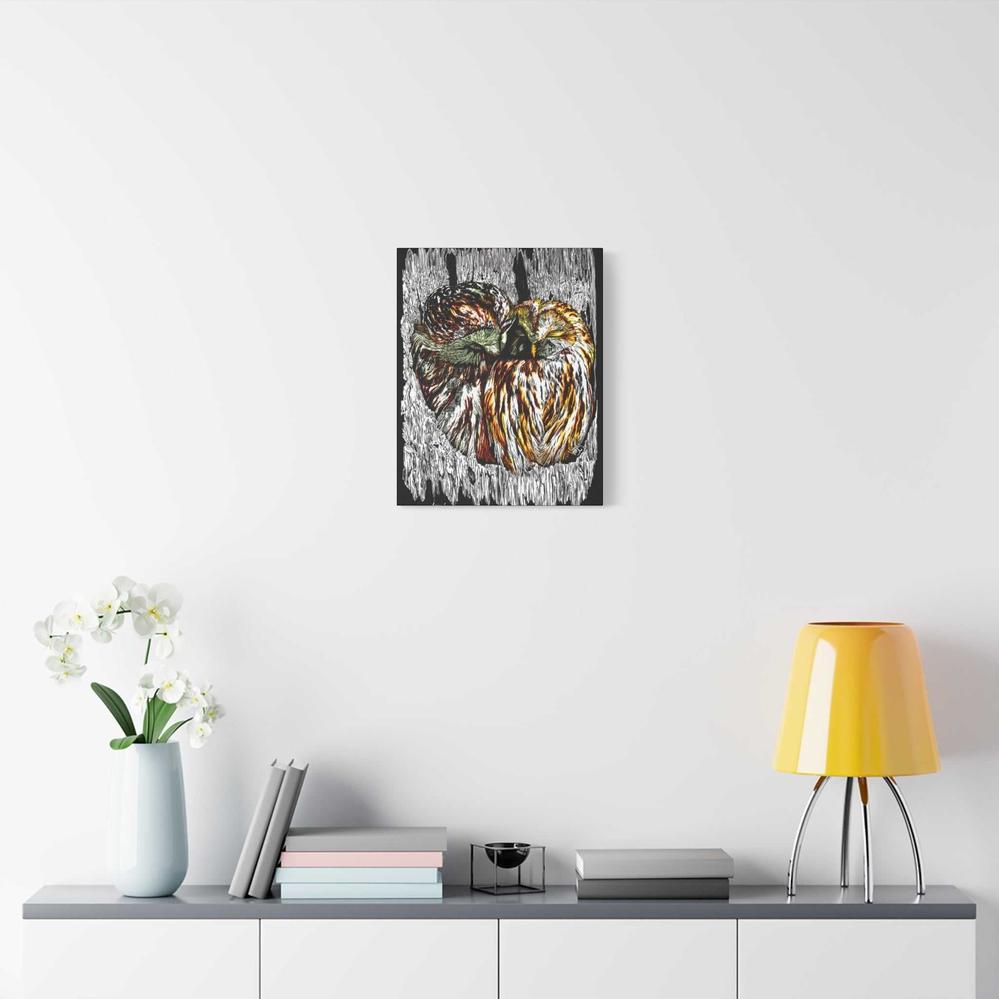Owl Wall Art, Owl Print, Hand-Drawn Owls, Wildlife Art,