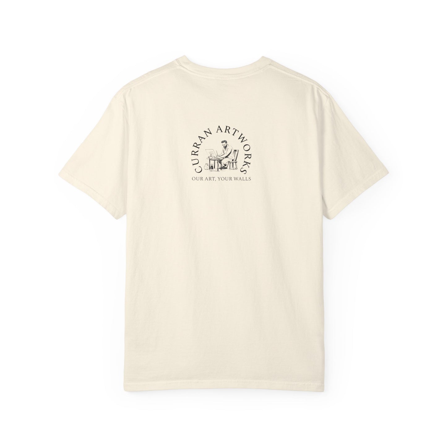 German Sheppard Puppy Unisex T-shirt - Hand Drawn Art