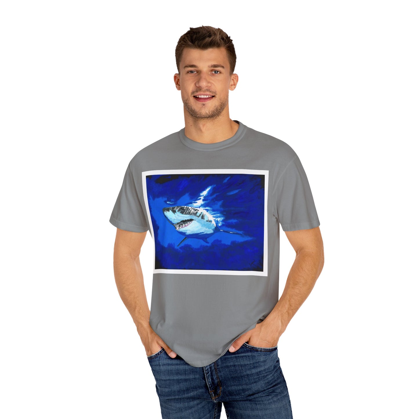 Shark Graphic Unisex T-Shirt - Ocean Adventure Tee