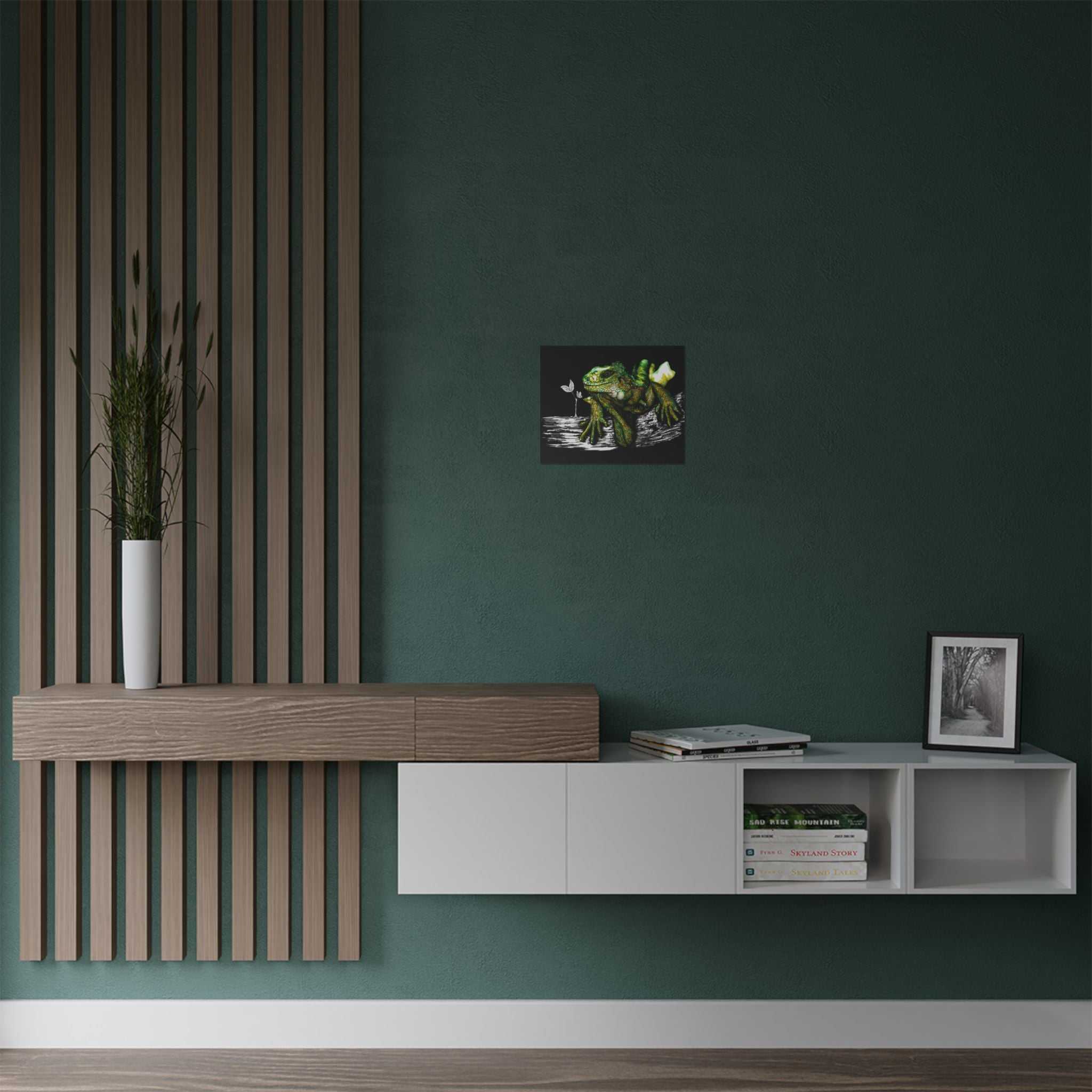 Transform your walls with our Lizard Satin Poster - Stunning 300gsm Wall Art. Elevate your space with this captivating piece!