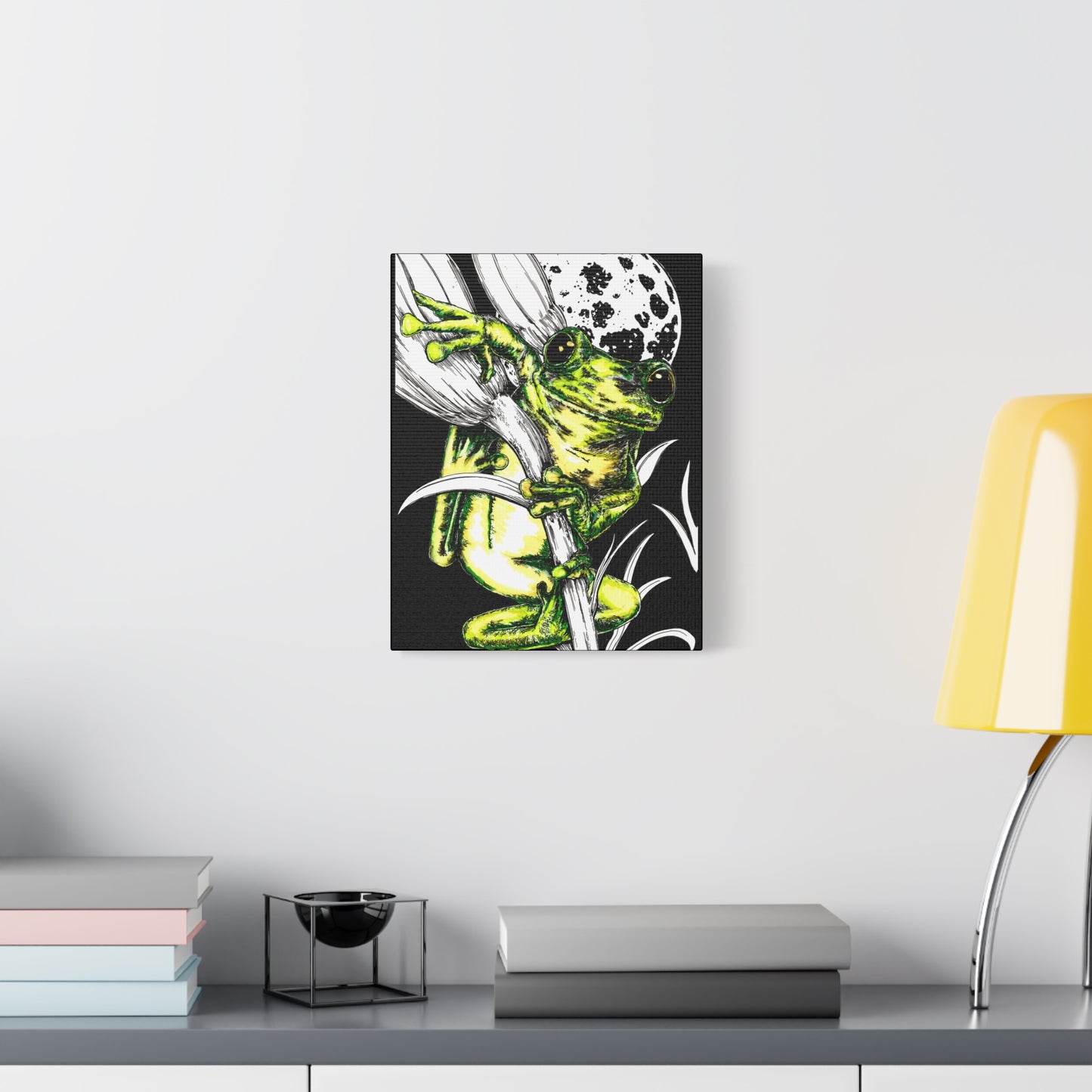 Frog 1 Wall Art Print of the Original, hand drawn wall art