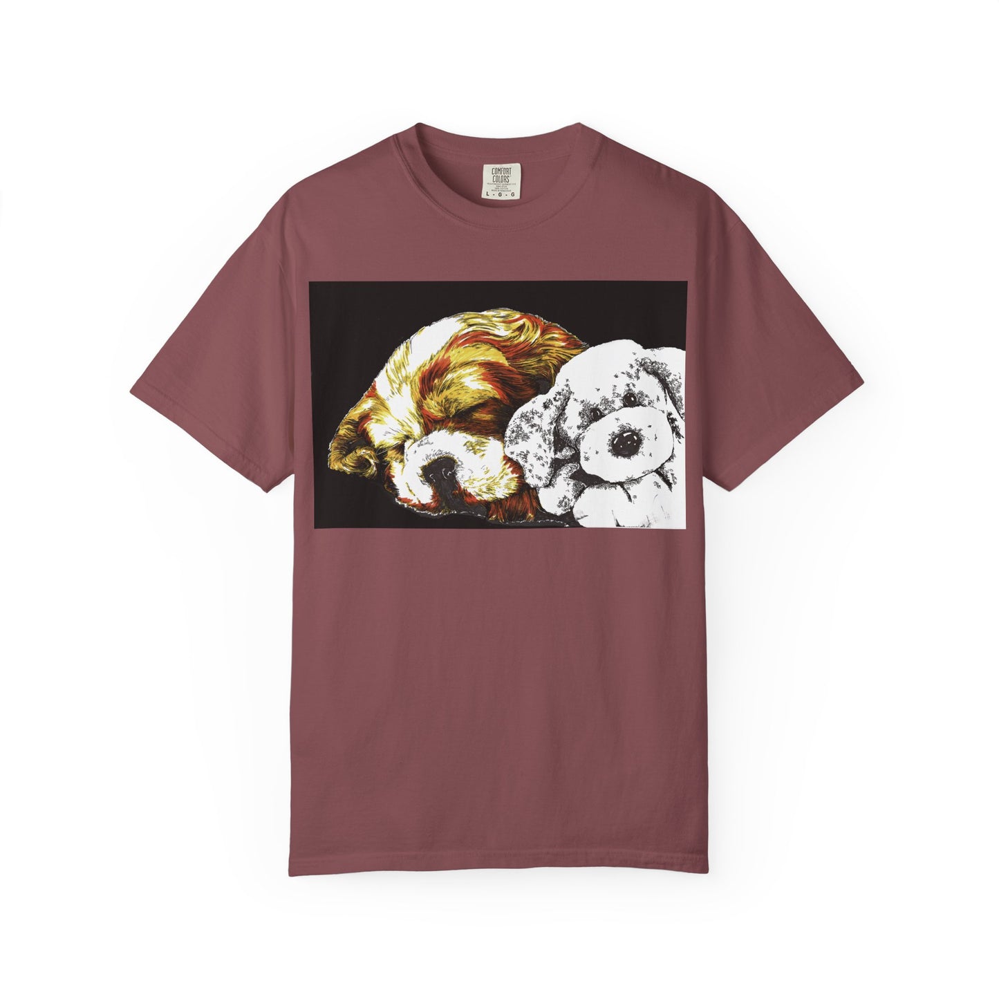 Cocker Spaniel T-shirt - Hand Drawn Art Design