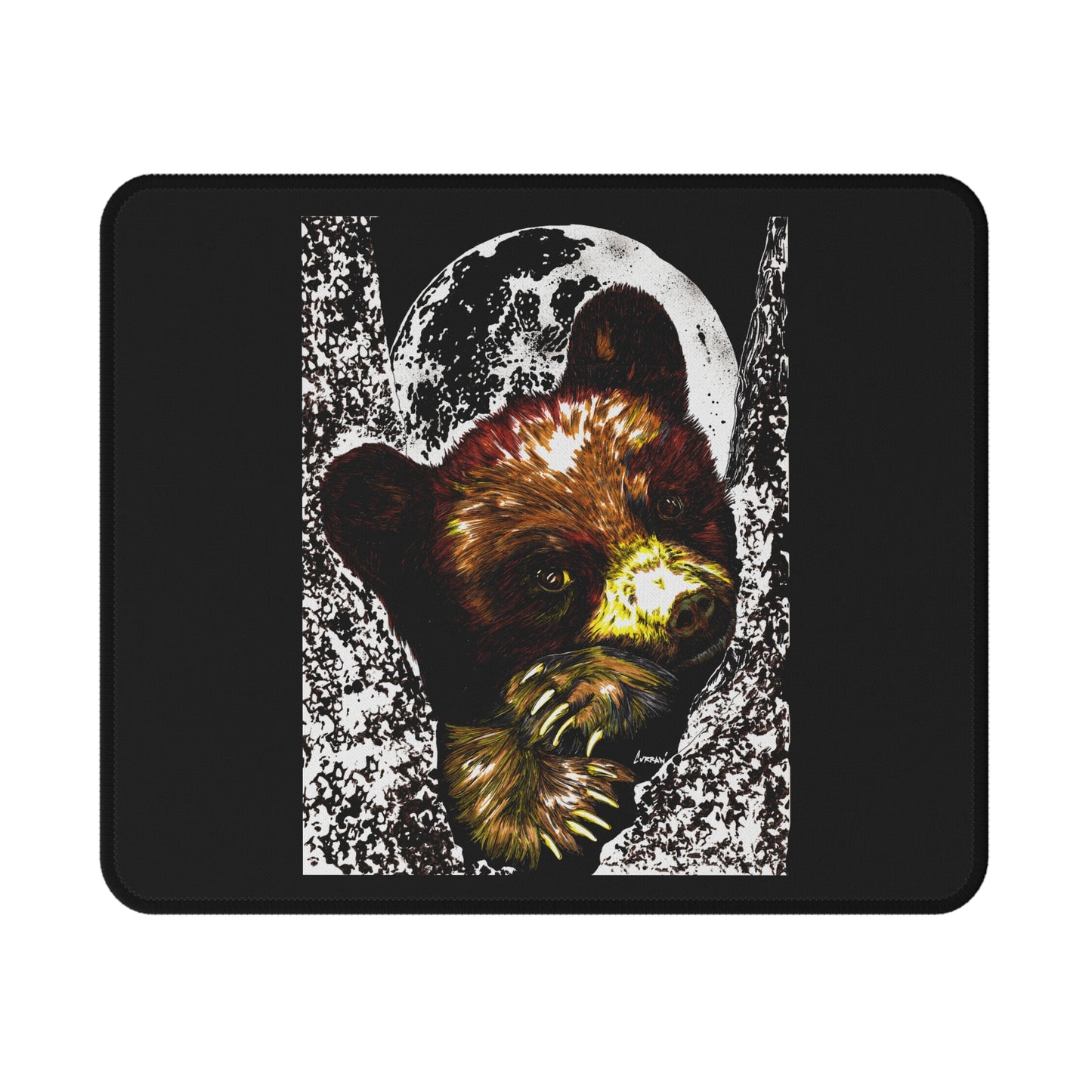 Brown Bear Cub Non-Slip Gaming Mouse Pad