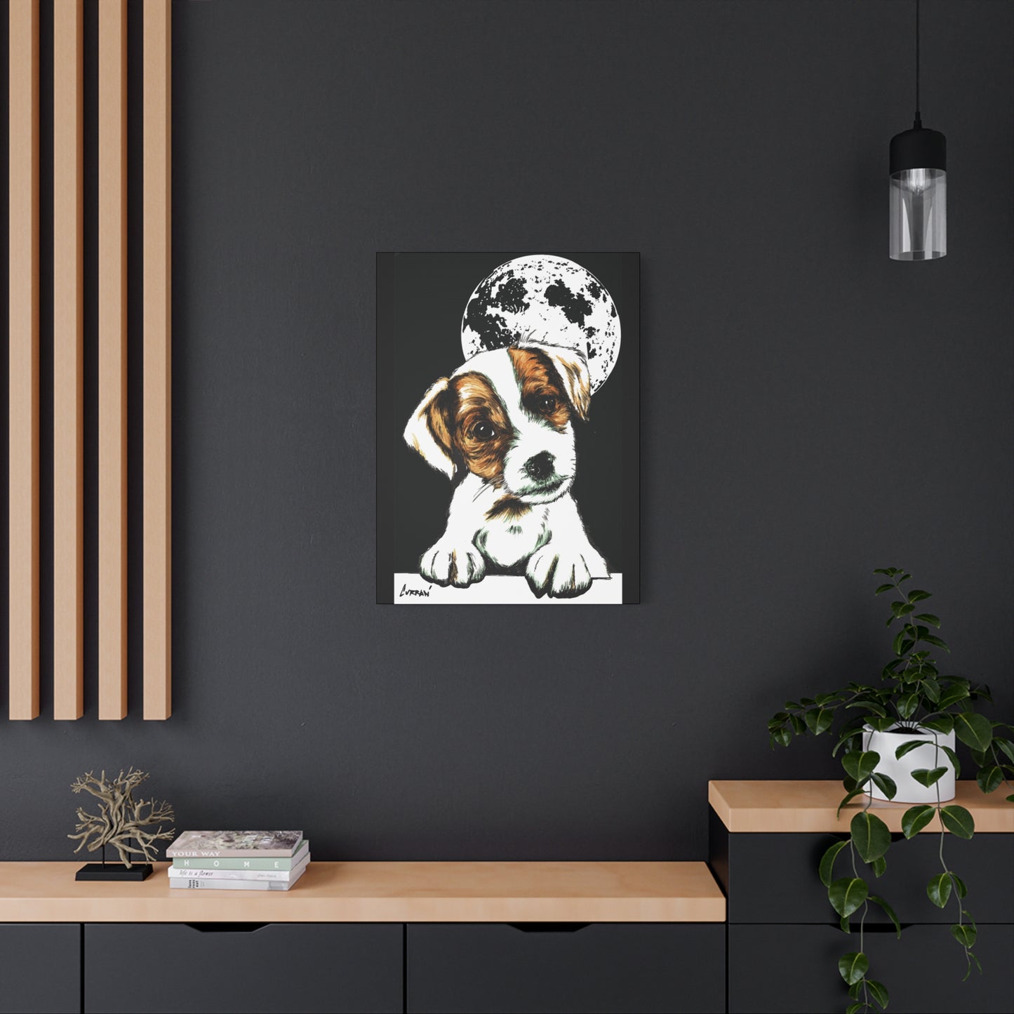 Beagle Wall Art Print of the Original, hand drawn wall art