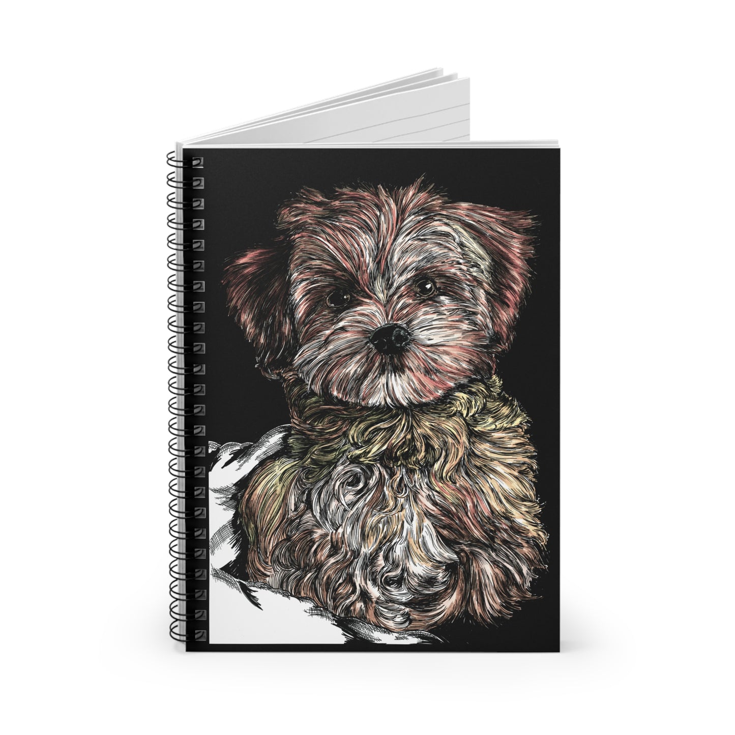 Puppy Spiral Notebook