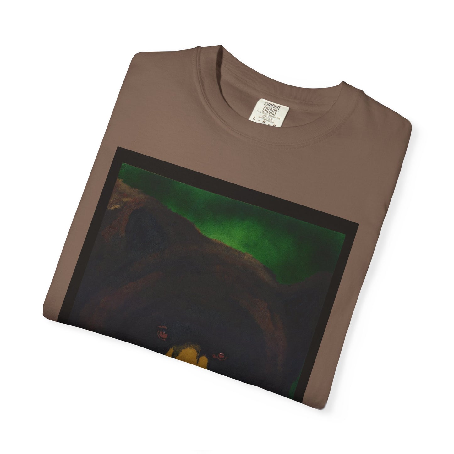 Brown Bear Unisex Garment-Dyed T-Shirt - Nature Apparel