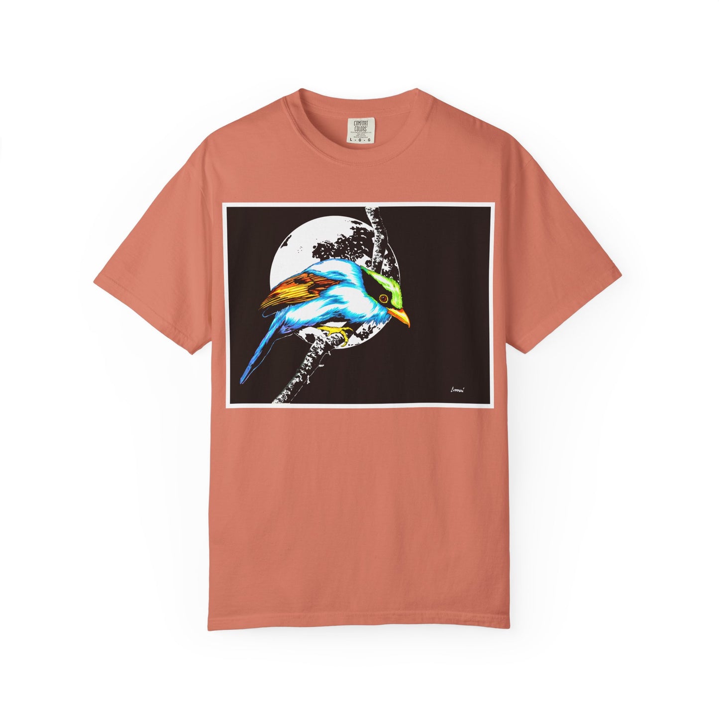 Colorful Bird Graphic Unisex T-Shirt - Nature Lover Apparel