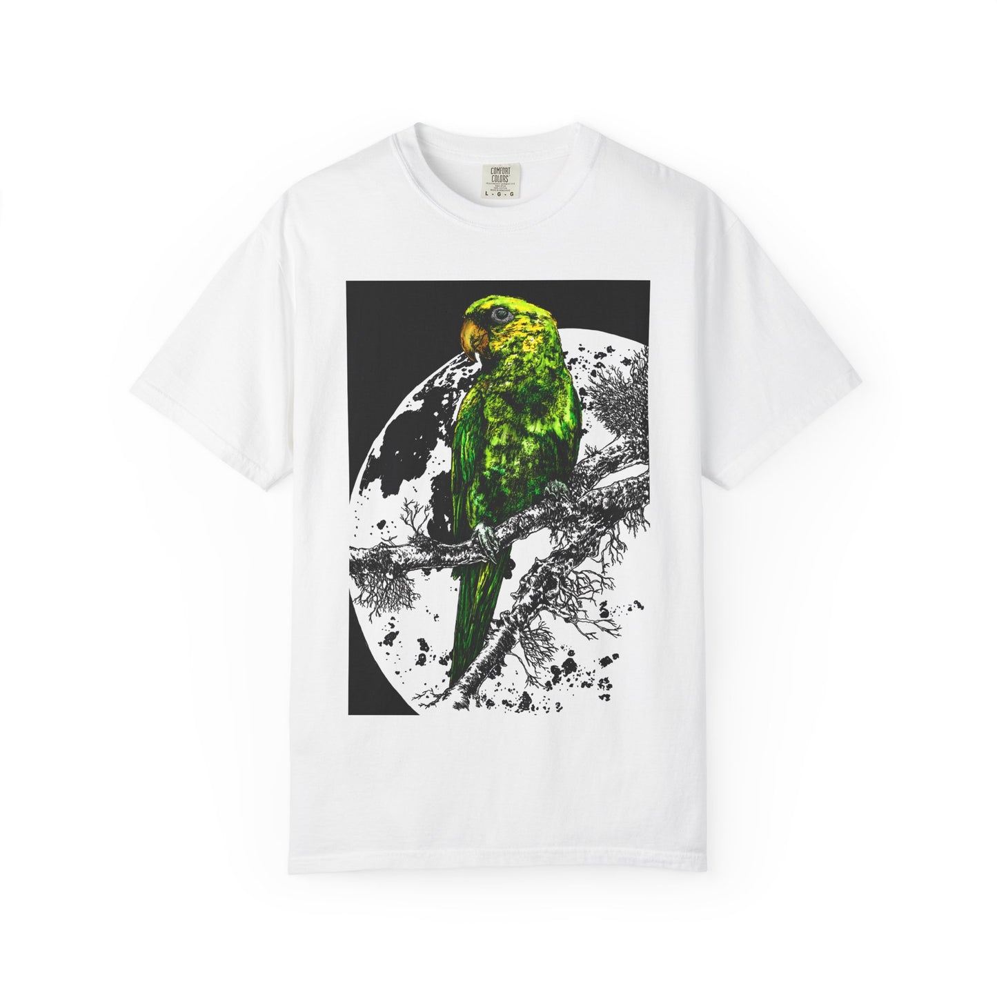 Parrot in the Moonlight Unisex T-shirt