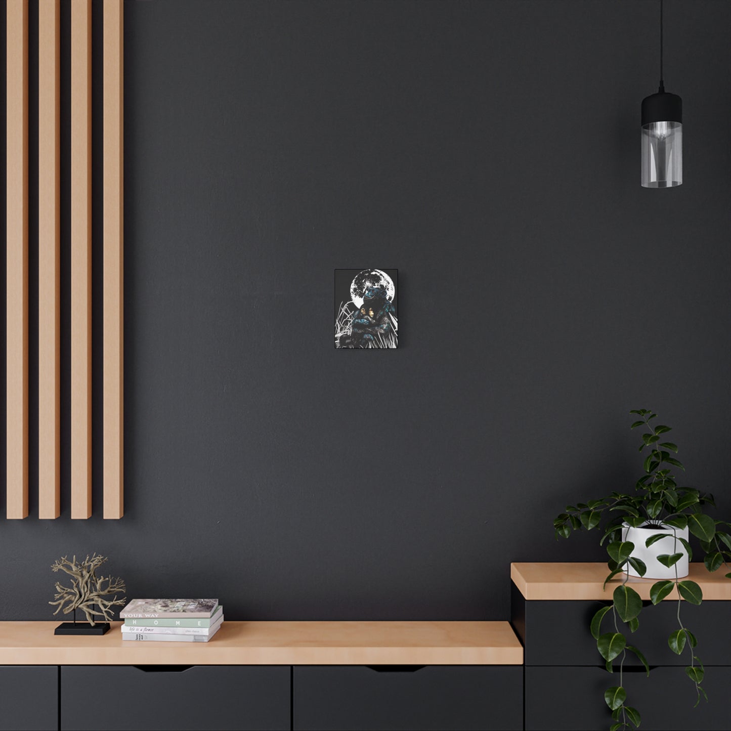 Gorilla Wall Art, Gorilla Print, Hand-Drawn Gorilla, Wildlife Art,