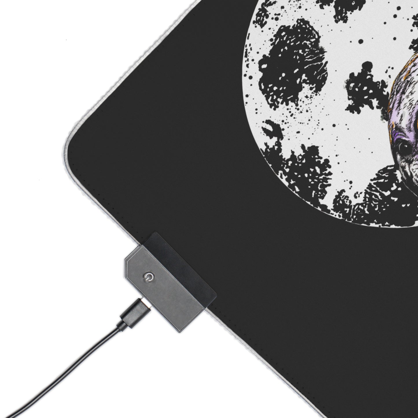 LED Elephant Gaming Mouse Pad - Stylish Setup for Gamers