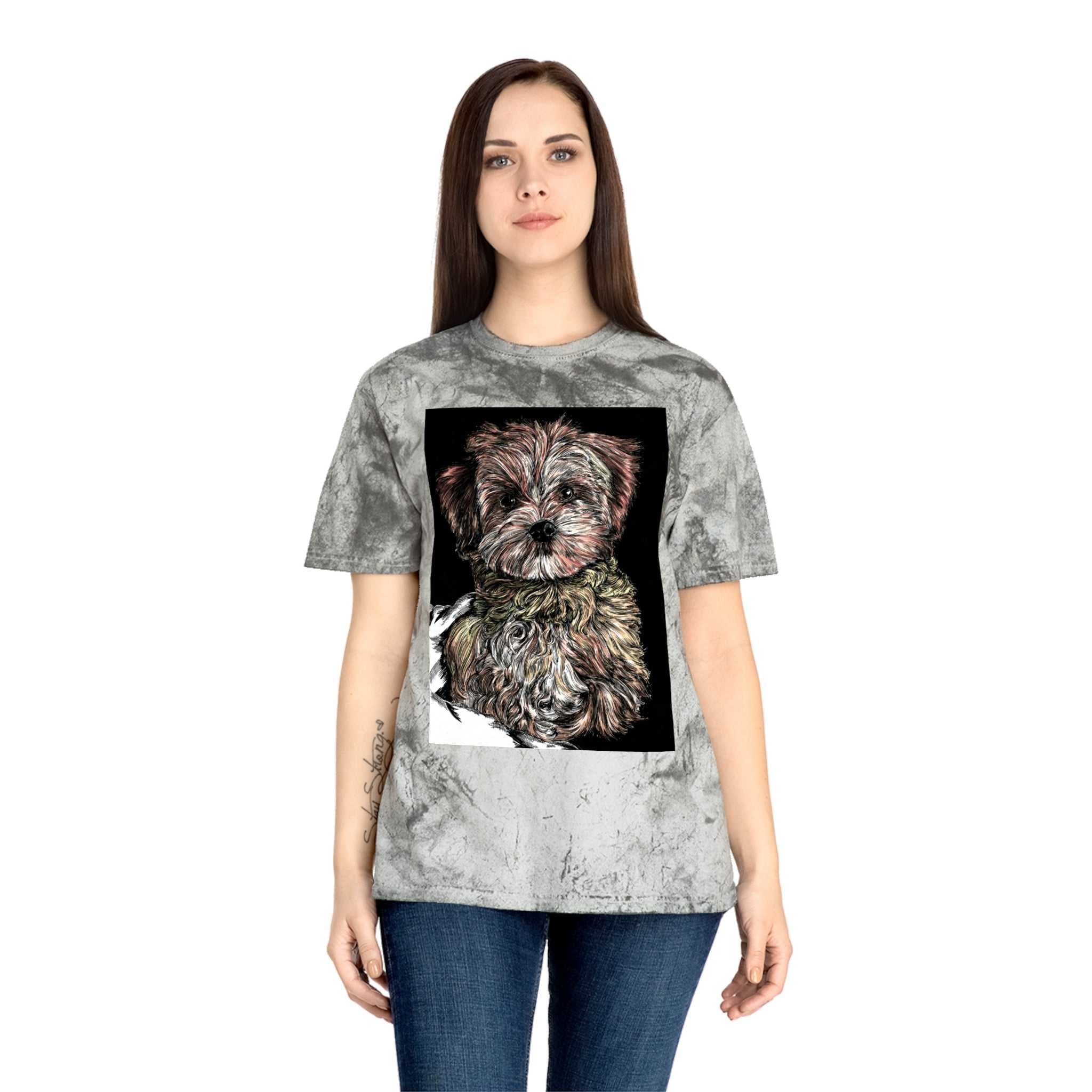 Show your love for your furry friends with this Puppy Colorful Art Unisex T-Shirt - Perfect Gift for Pet Lovers. Get yours today!