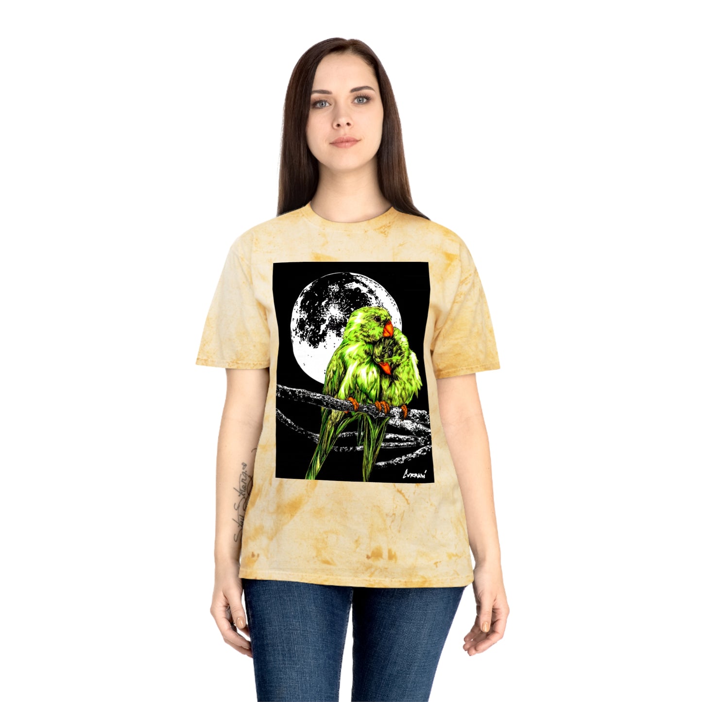 Beautiful Parrot Art Unisex Tee - Nature Lovers Gift