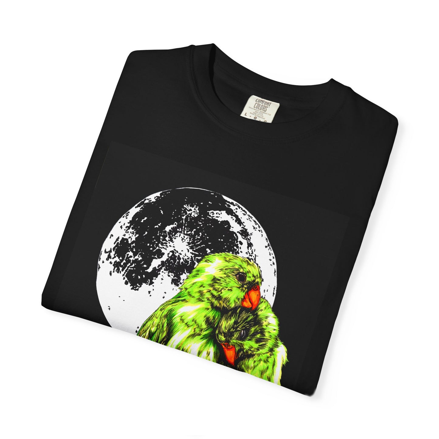 Parrots in the Moonlight Unisex T-shirt