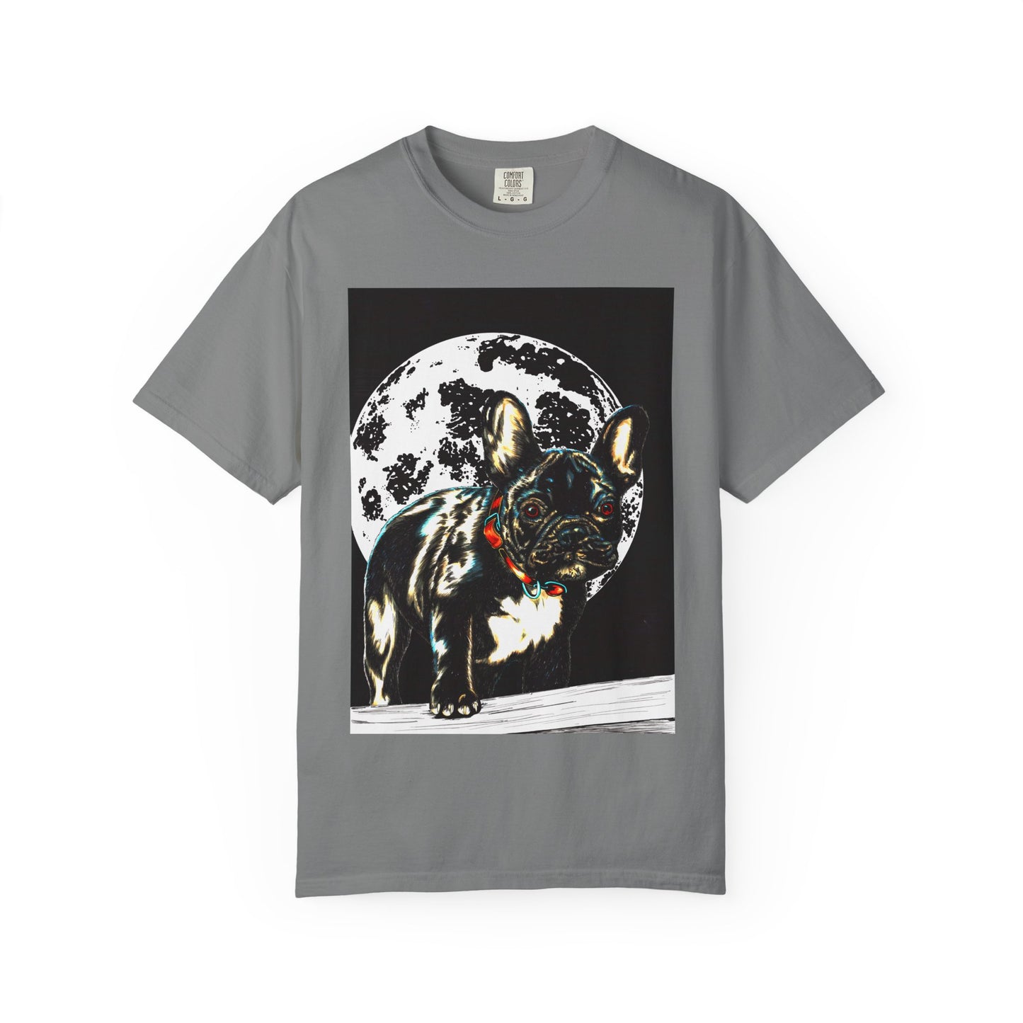 Moonlit French Bulldog Unisex T-Shirt - Pet Lovers Gift