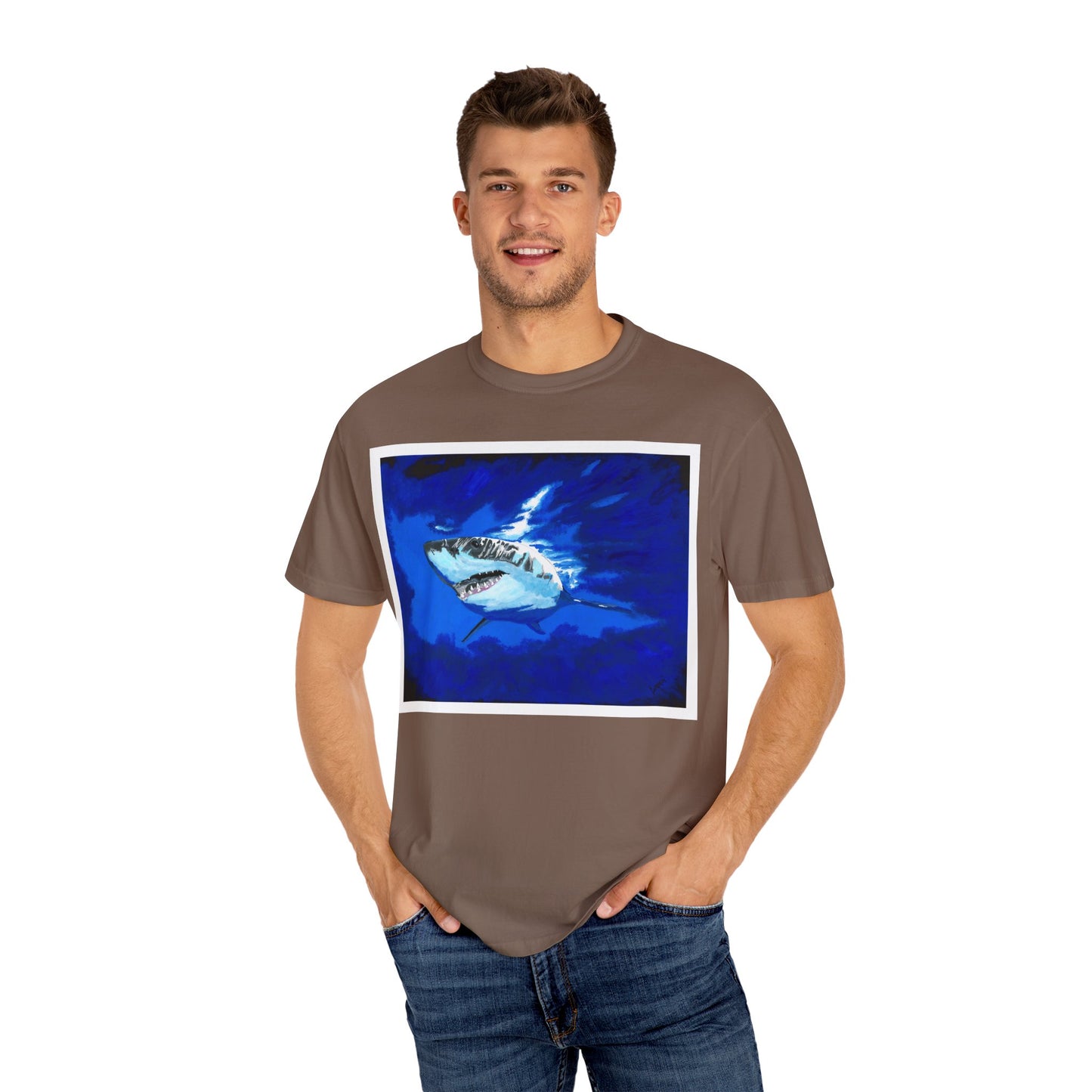 Shark Graphic Unisex T-Shirt - Ocean Adventure Tee