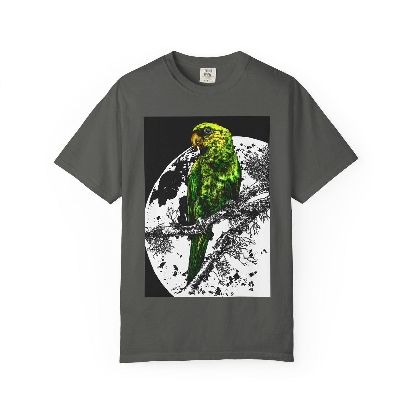 Parrot in the Moonlight Unisex T-shirt