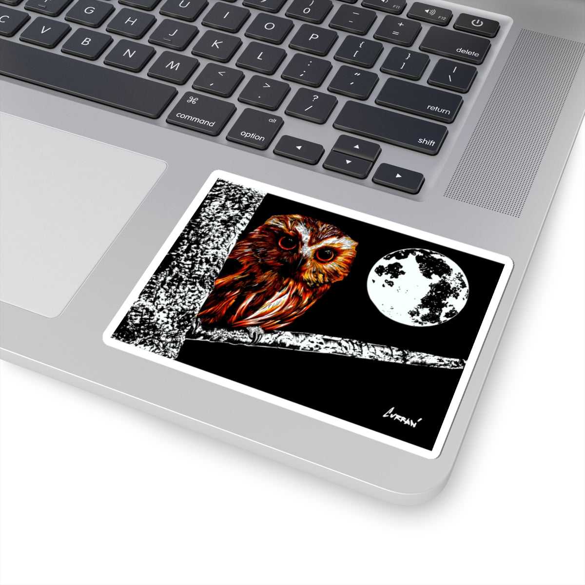 Nocturnal Owl Kiss-Cut Stickers - Perfect for Nature Lovers