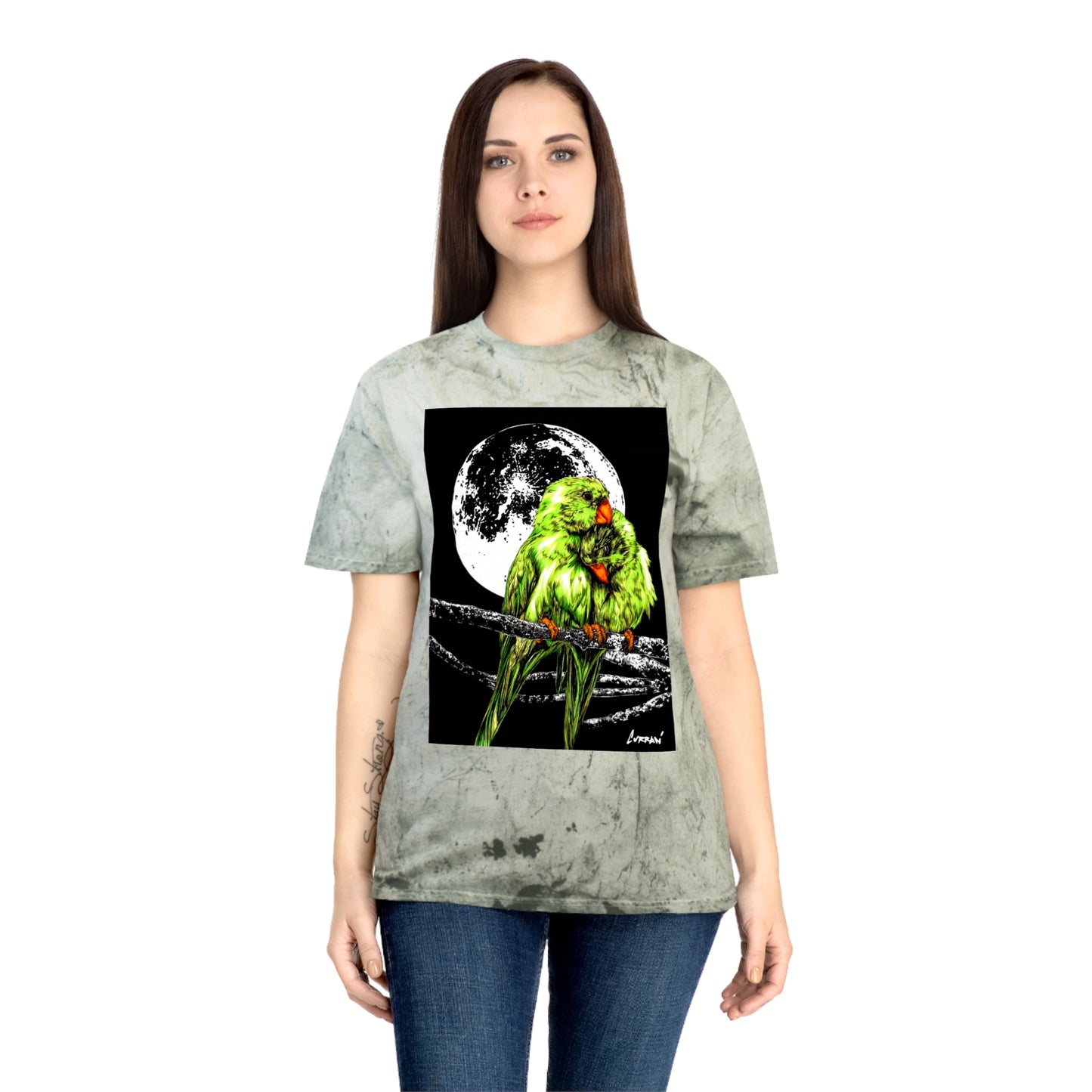 Beautiful Parrot Art Unisex Tee - Nature Lovers Gift
