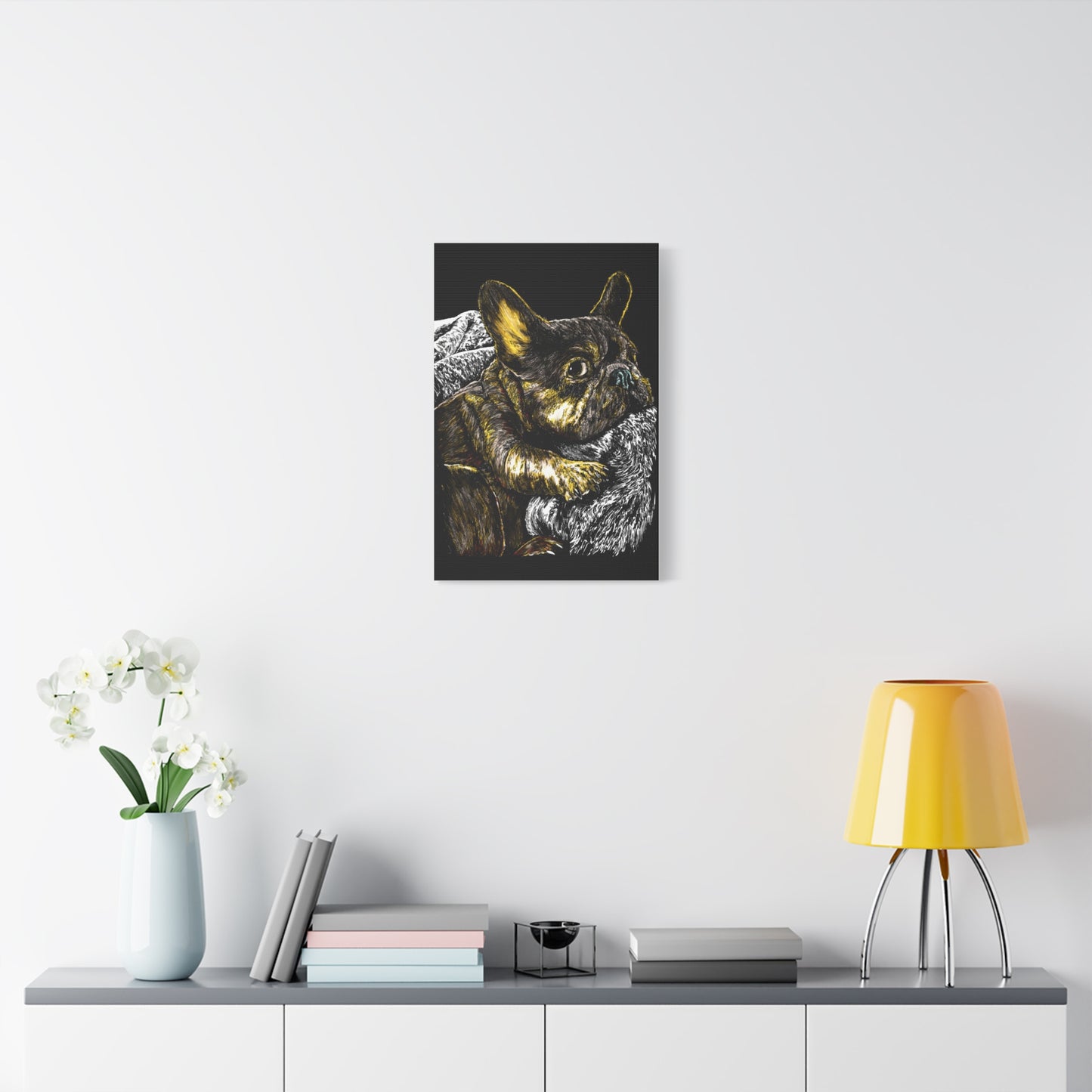 French Bulldog Canvas Wall Art Print of the Original,