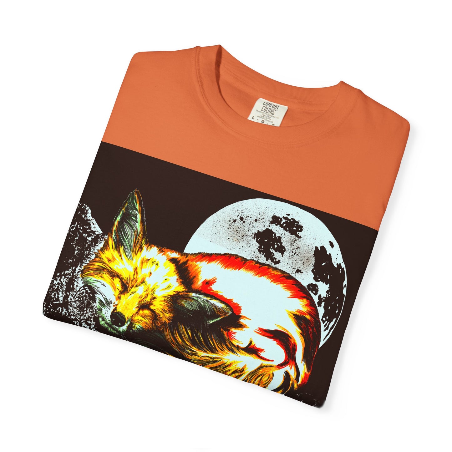 Dreamy Red Fox Graphic Unisex T-Shirt - Night Vibes