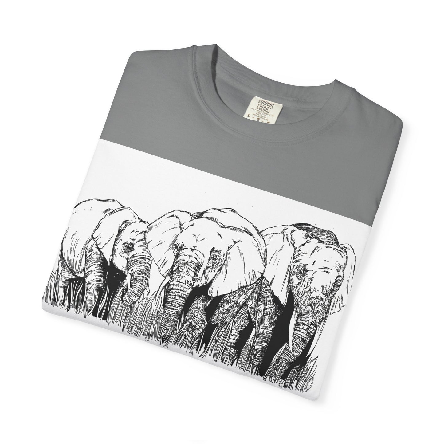 Eco-Friendly Elephant Graphic Unisex T-Shirt
