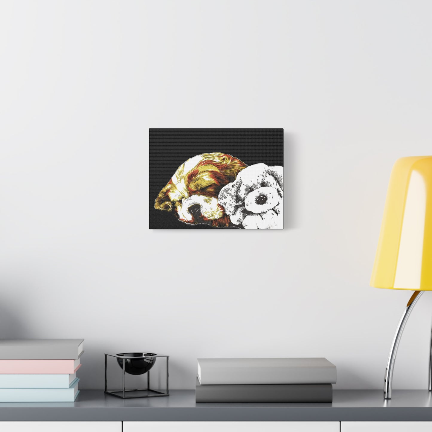 Cocker Spaniel Puppy Print, Hand-Drawn Dog Art