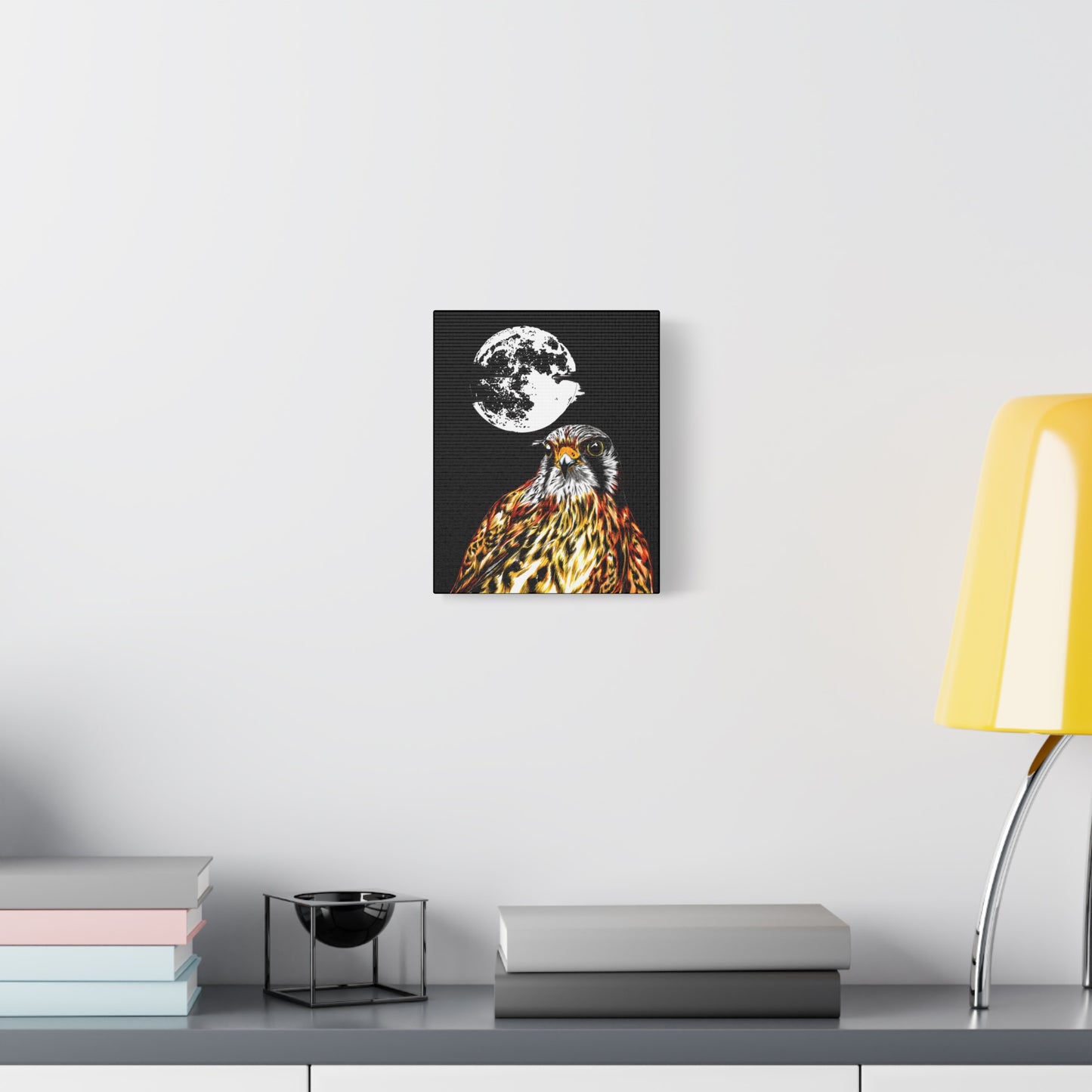 Falcon Wall Art, Falcon Print, Wildlife Art, Bird of Prey