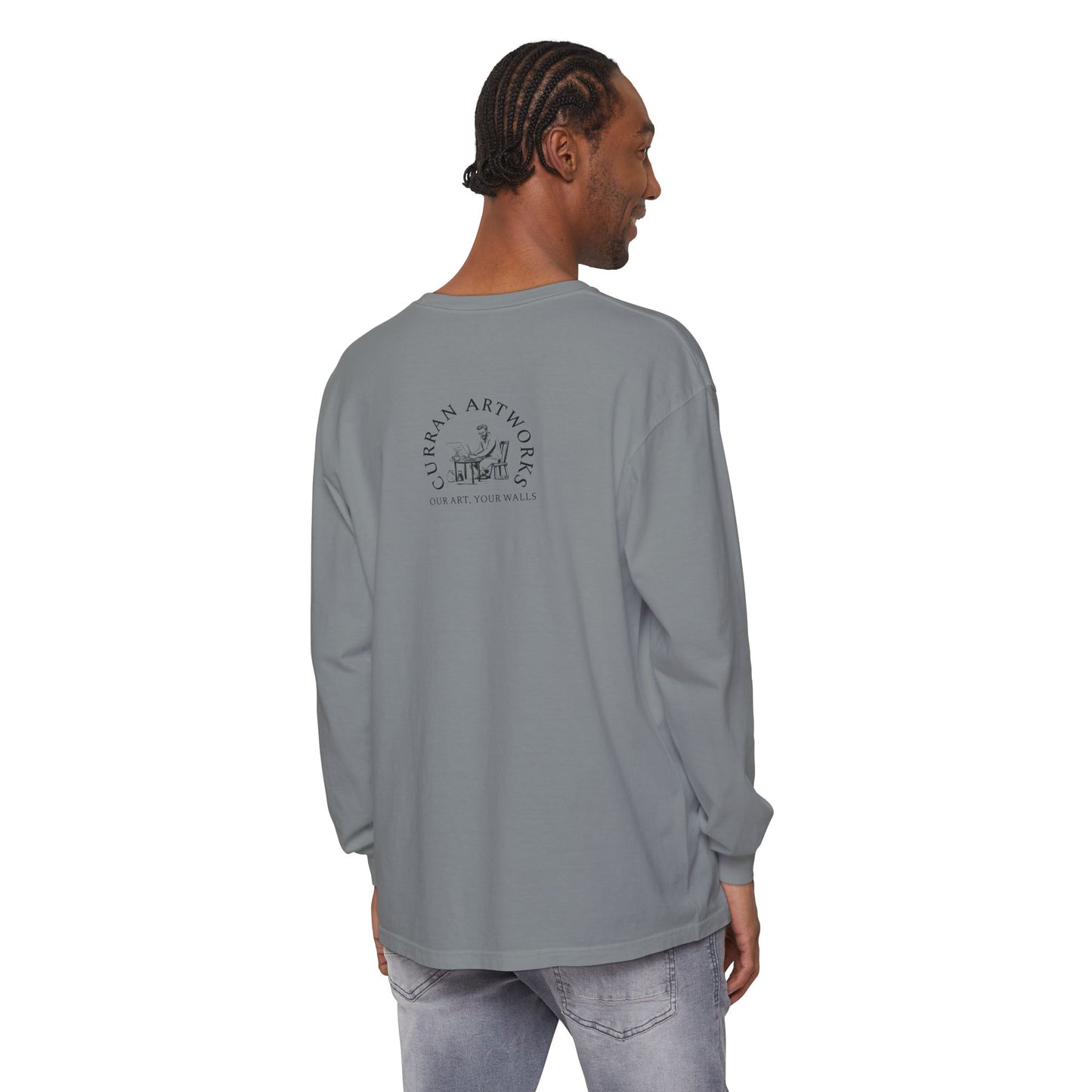 Moonlit Brown Bear Cub Unisex Long Sleeve T Shirt