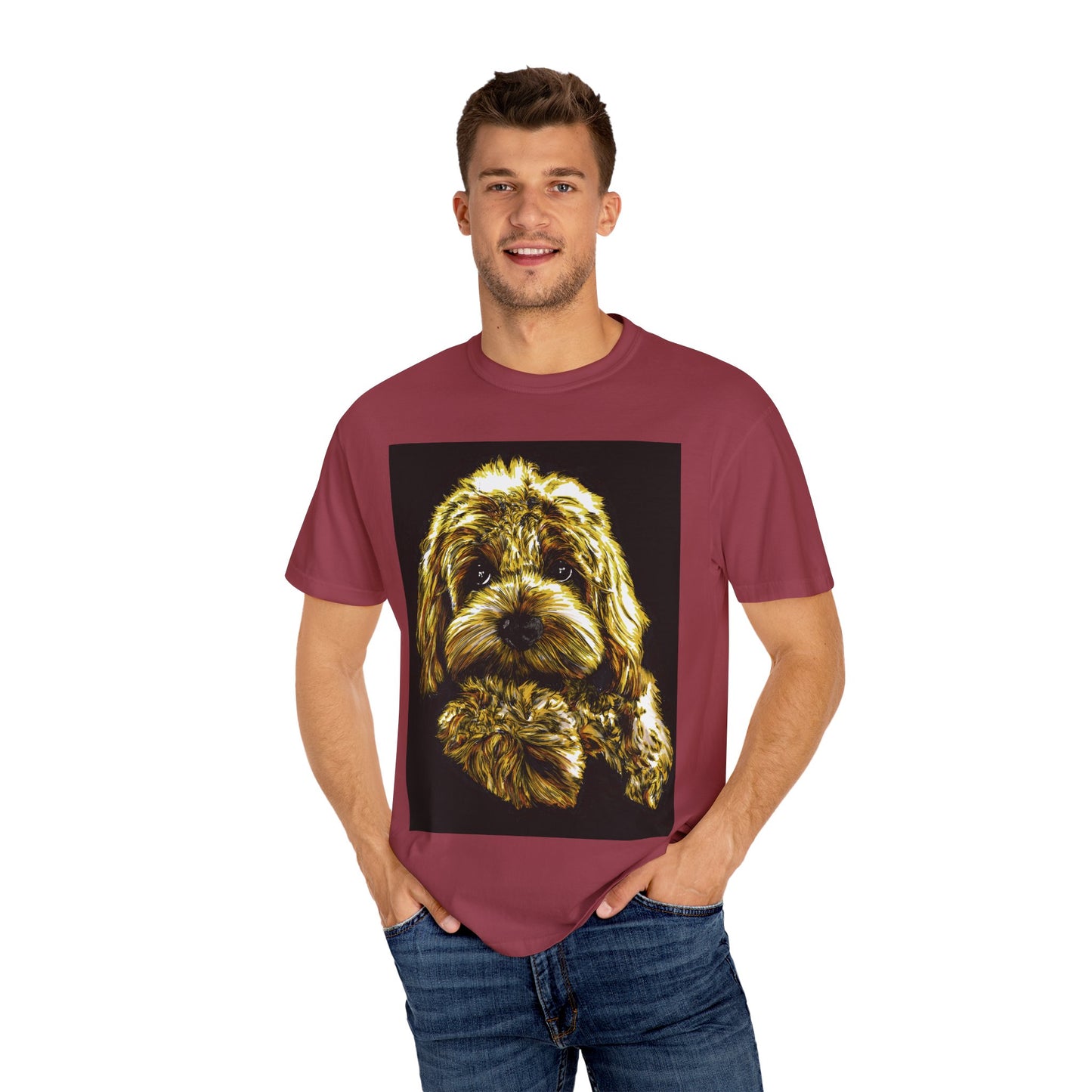 Puppy Unisex Garment-Dyed T-shirt