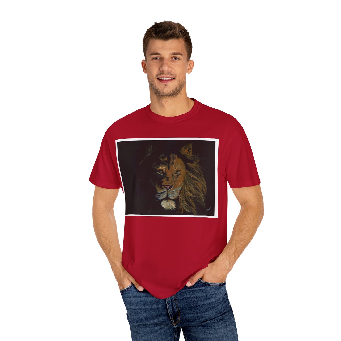 Lion Art T-Shirt - Perfect for Animal Lovers
