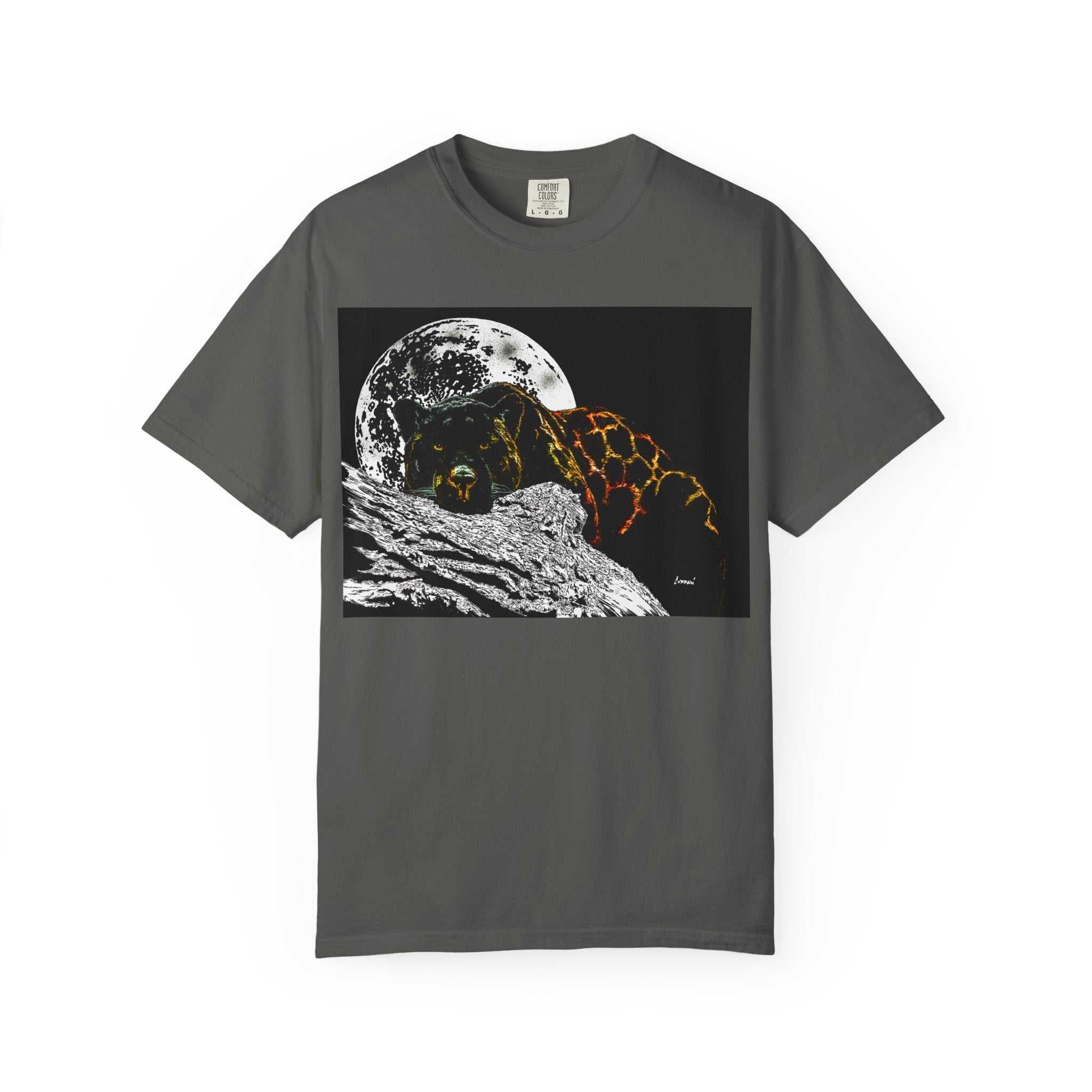 Panther Unisex T-Shirt - Garment-Dyed Animal Tee