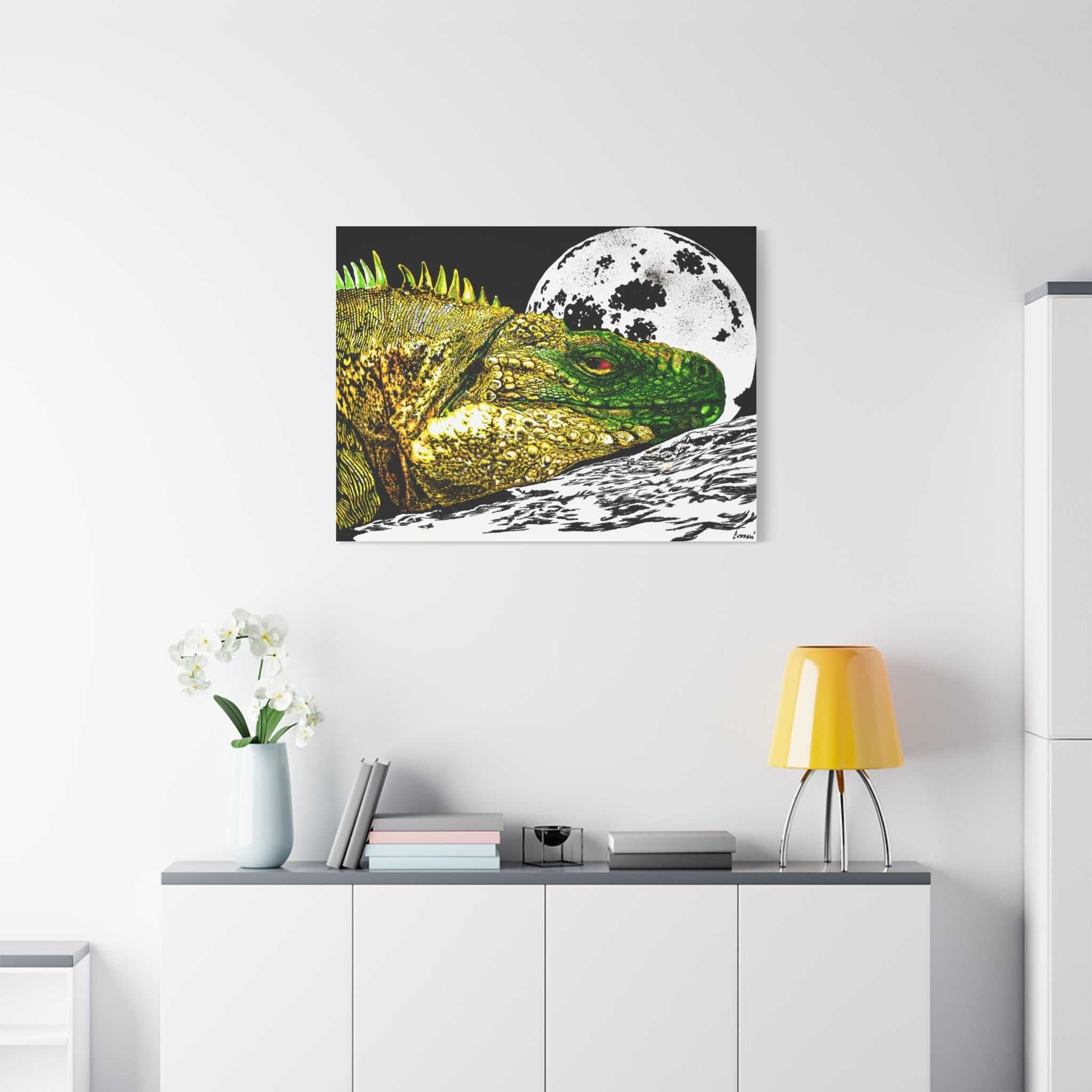 Unleash your wild side with our Reptile Art Print, featuring our original hand drawn art. Transform your space with a unique touch!