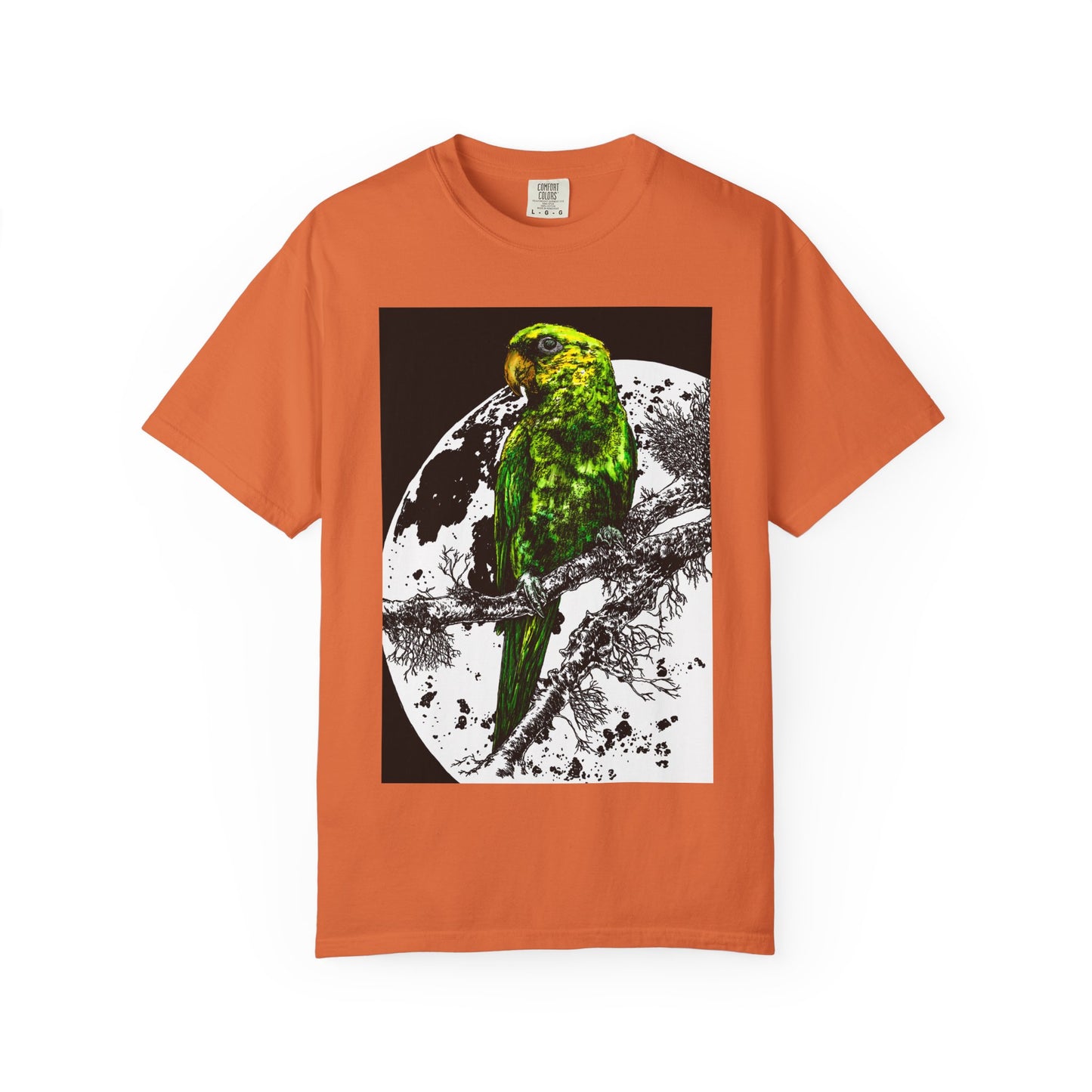 Parrot in the Moonlight Unisex T-shirt
