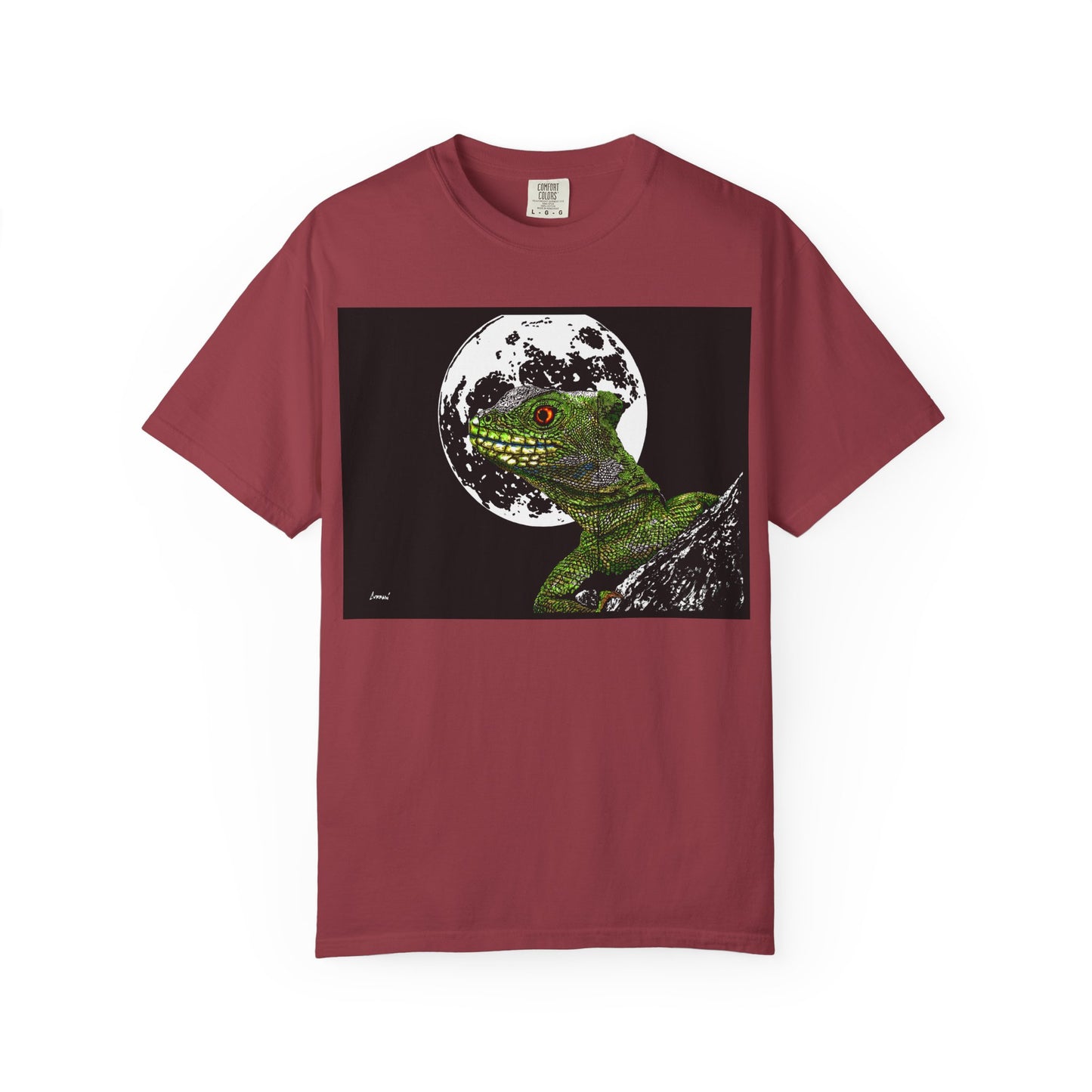 Moonlit Gecko Graphic Unisex T-Shirt