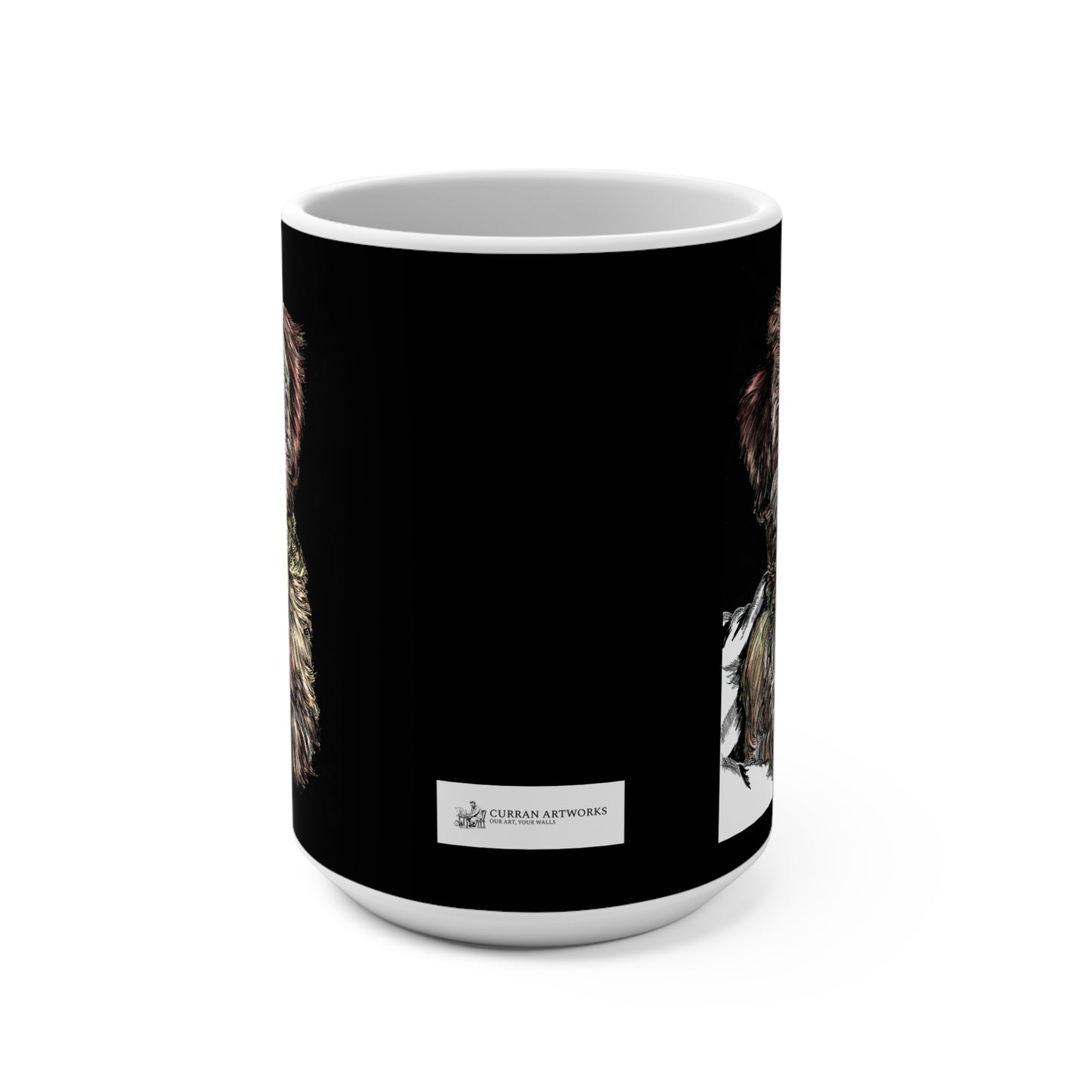 Artistic 15oz Dog Mug