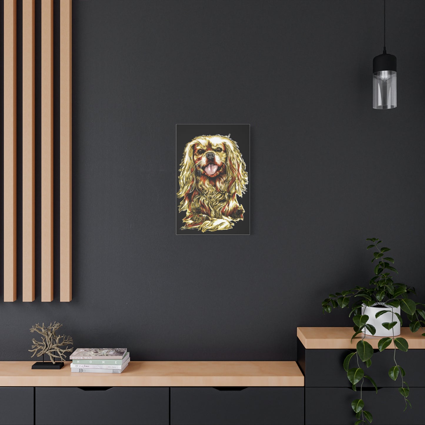 Cocker Spaniel Print, Hand-Drawn Dog Art