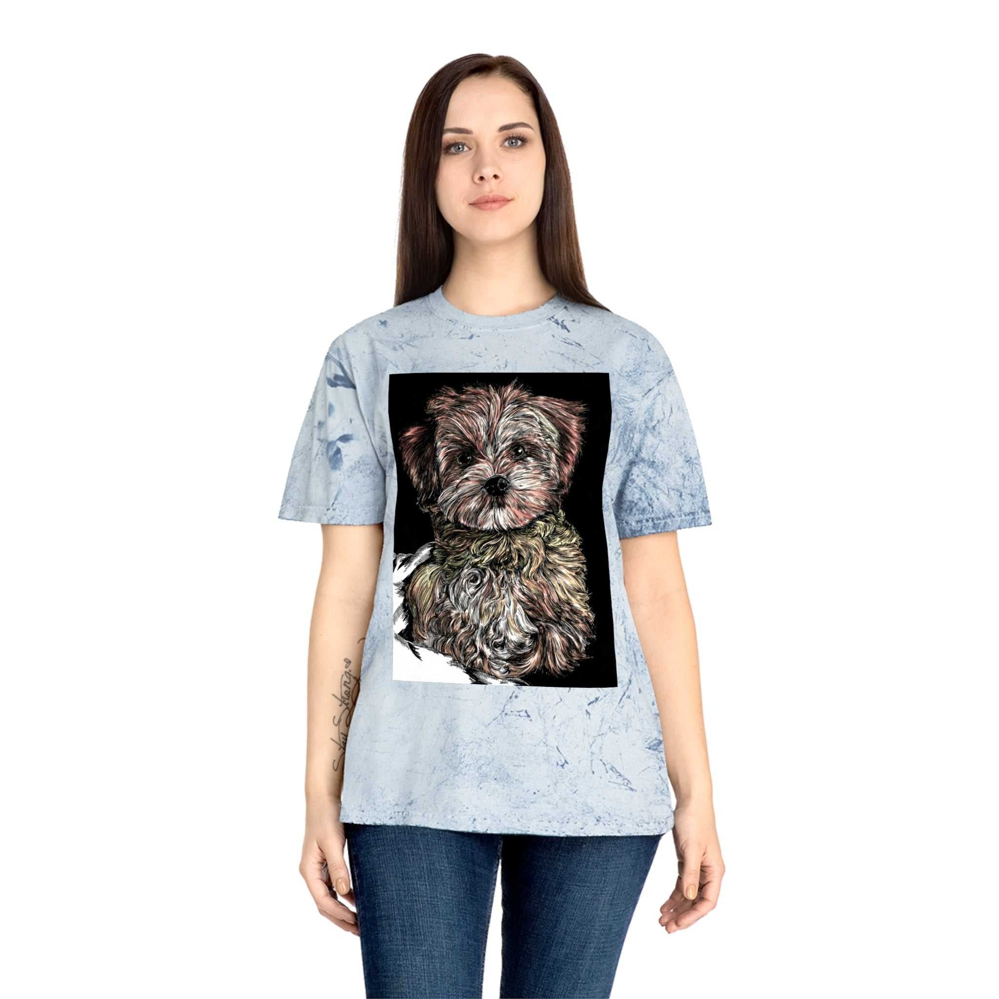 Show your love for your furry friends with this Puppy Colorful Art Unisex T-Shirt - Perfect Gift for Pet Lovers. Get yours today!