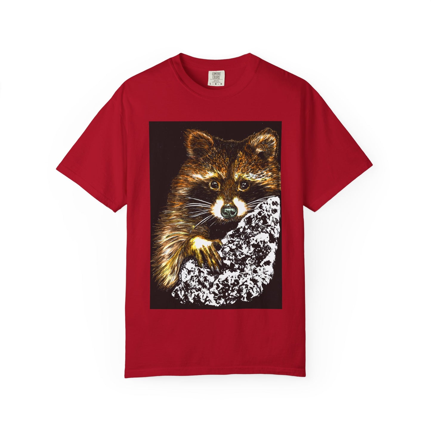 Vintage Raccoon Graphic Unisex T-shirt - Nature Lover Gift