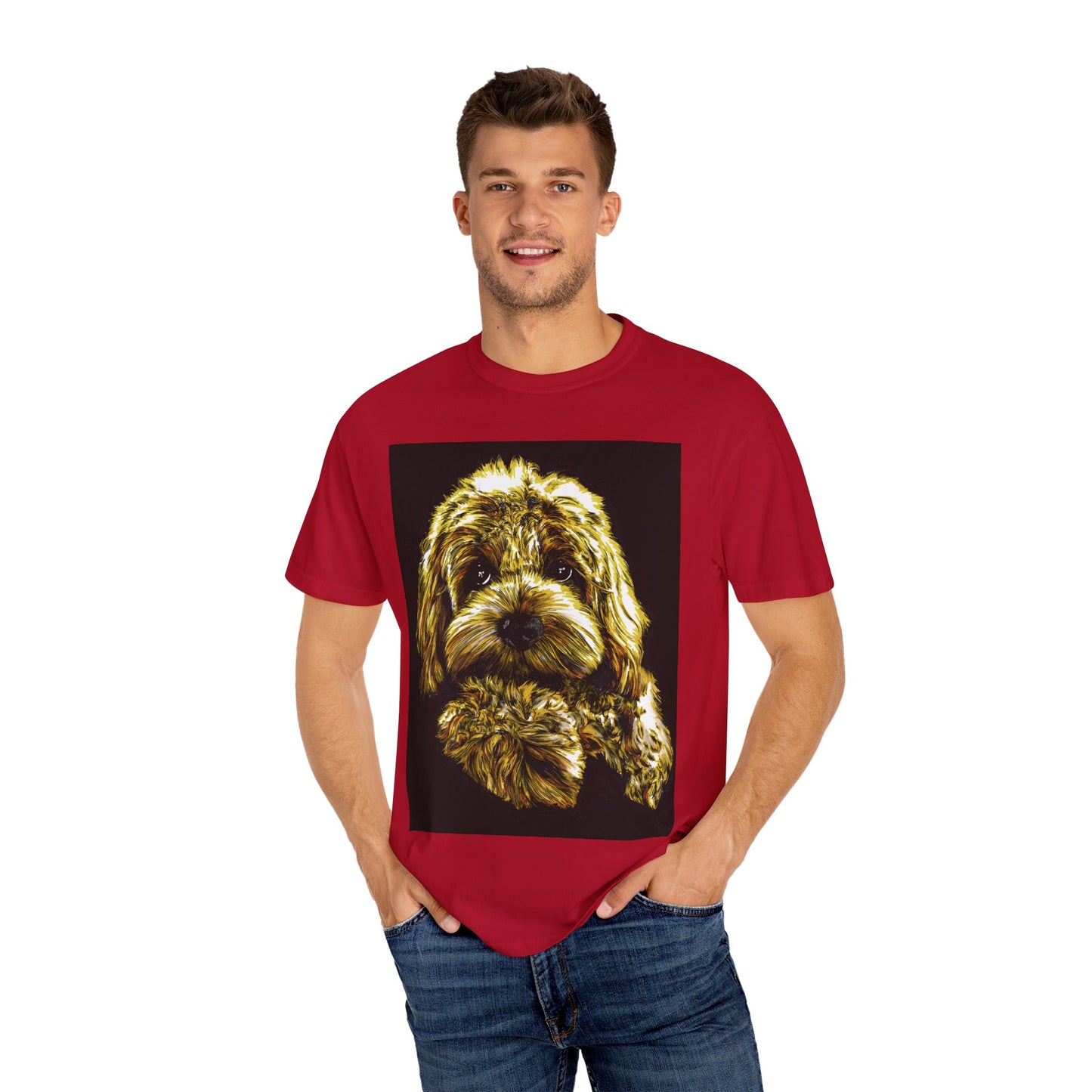 Puppy Unisex Garment-Dyed T-shirt