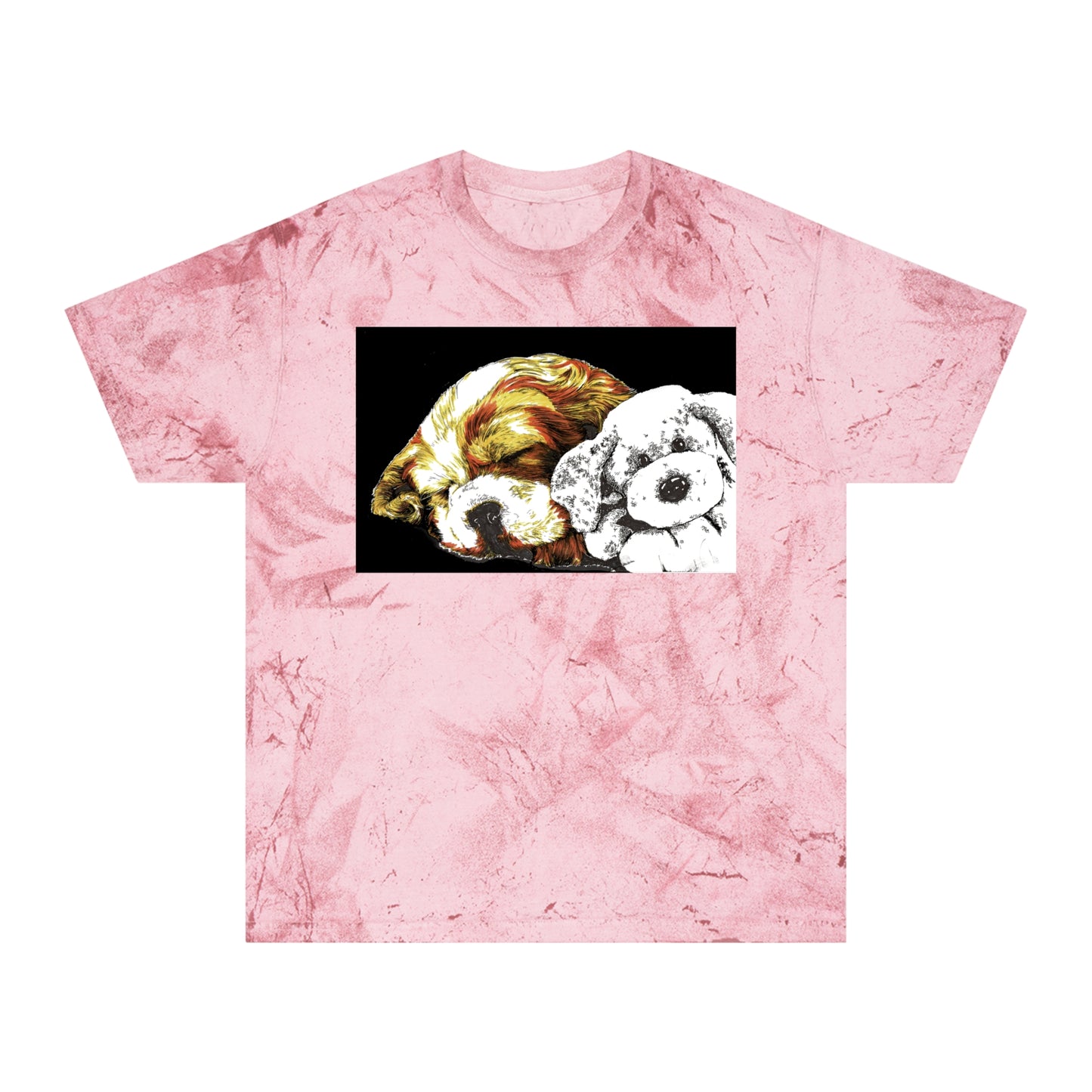 Color Blast Cocker Spaniel Unisex T-Shirt