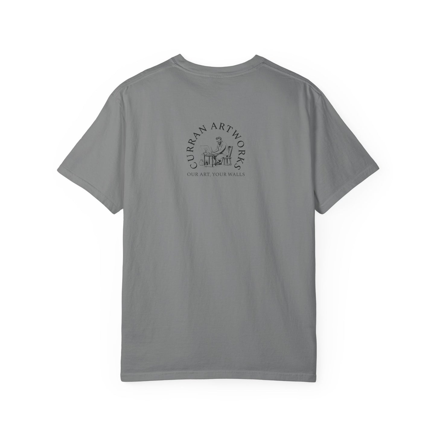 German Sheppard Puppy Unisex T-shirt - Hand Drawn Art