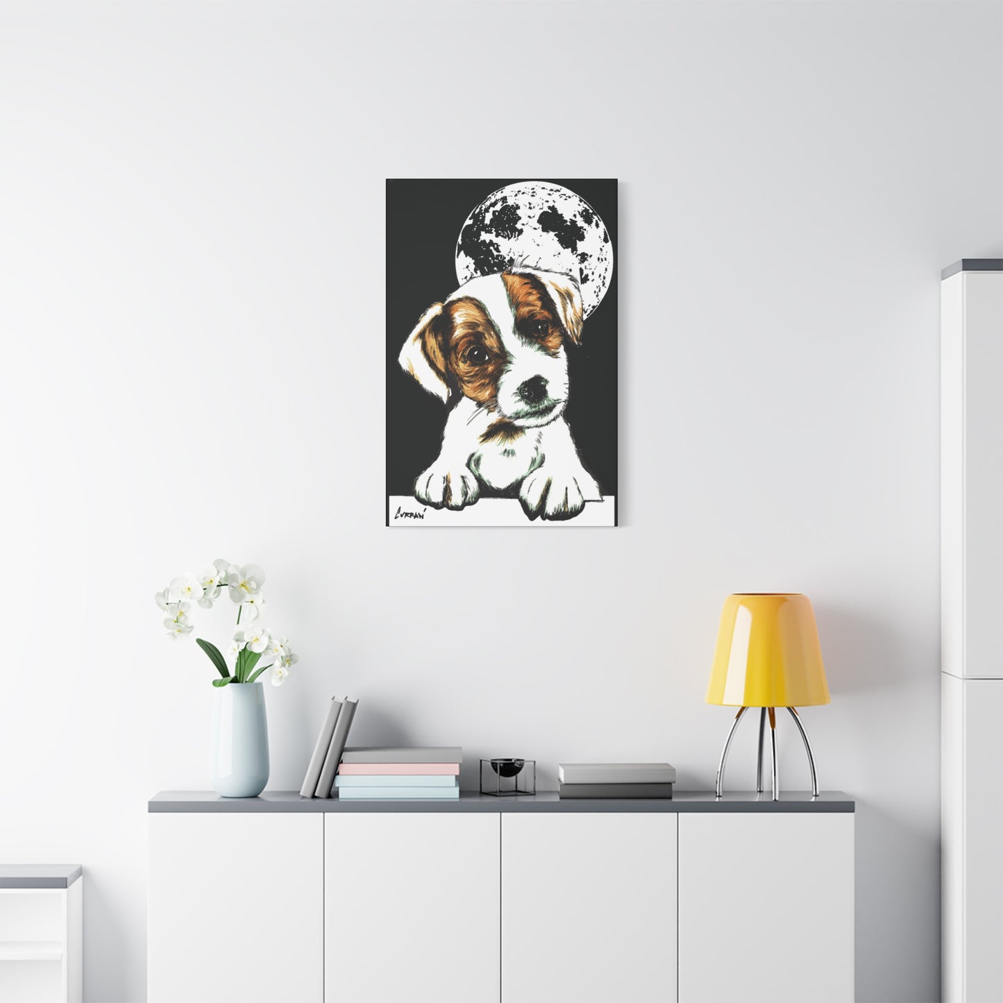Beagle Wall Art Print of the Original, hand drawn wall art