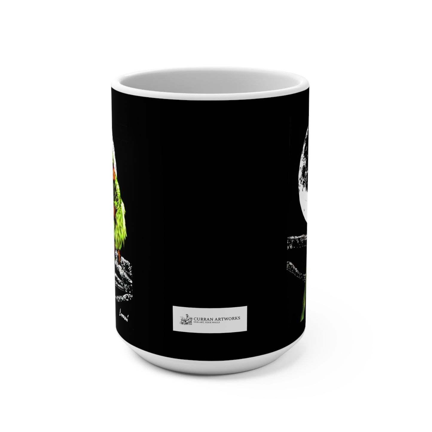 Romantic Parrot Mug - 15oz - Perfect Gift for Bird Lovers