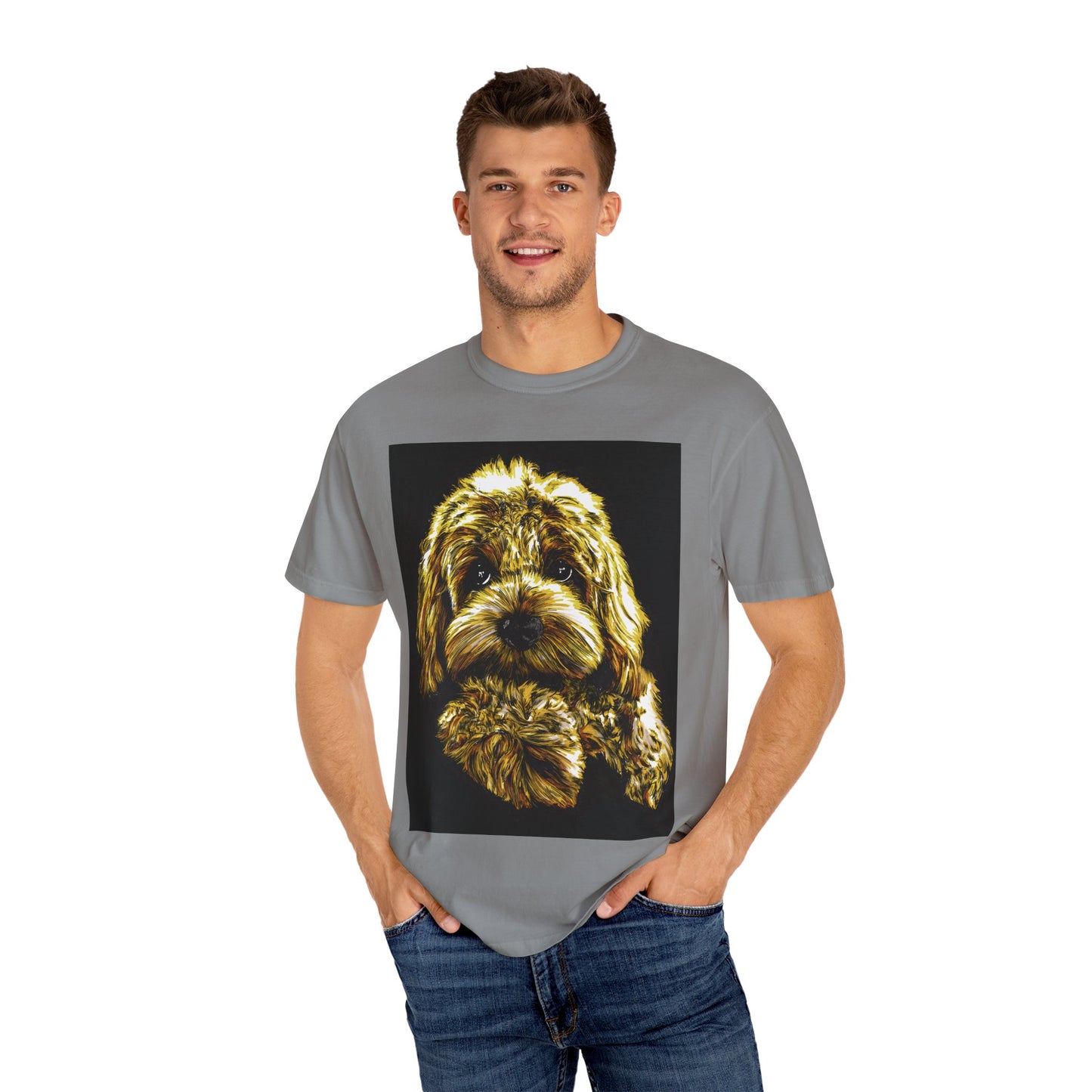 Puppy Unisex Garment-Dyed T-shirt